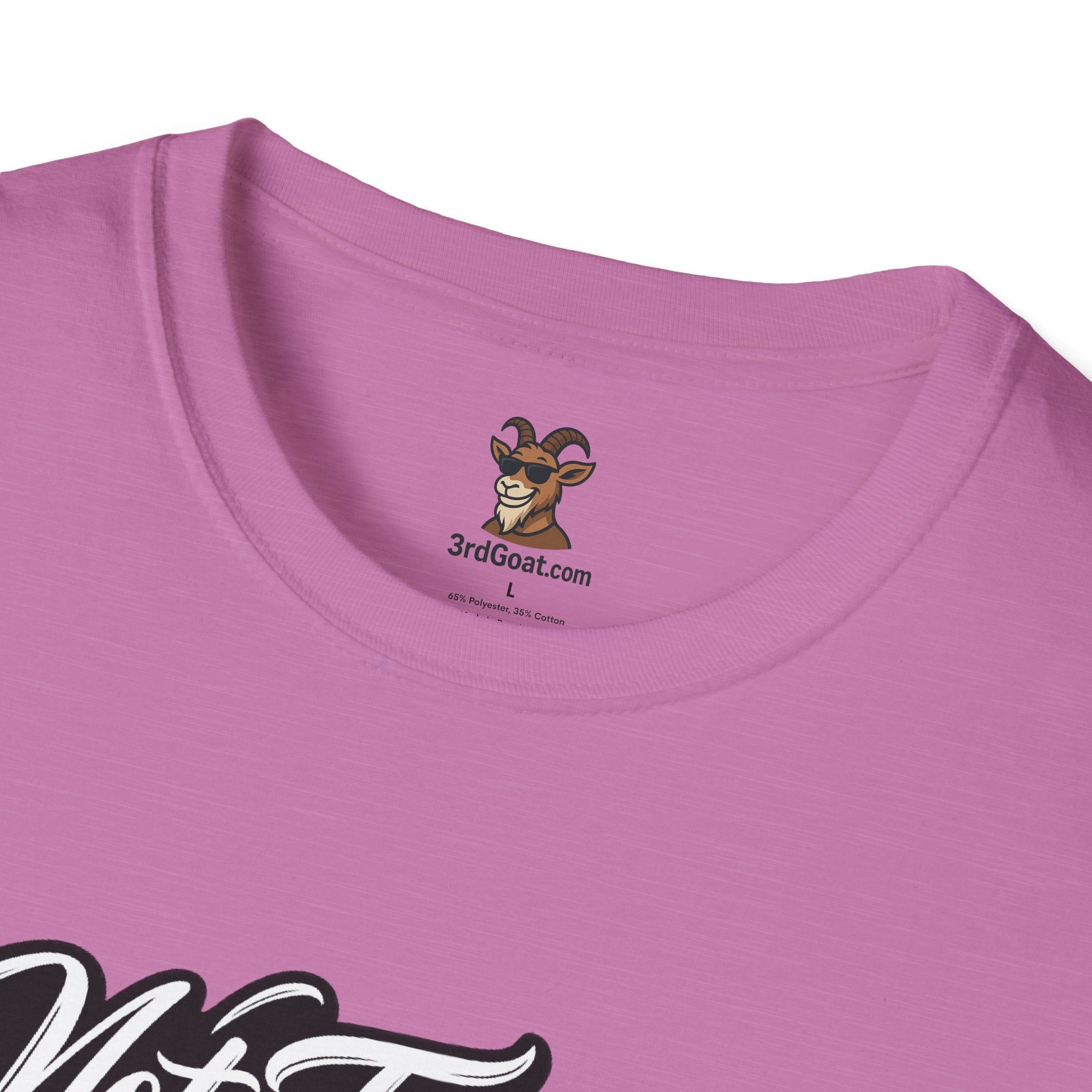 Not Friendly Graphic T-Shirt — Retro Script Statement Tee