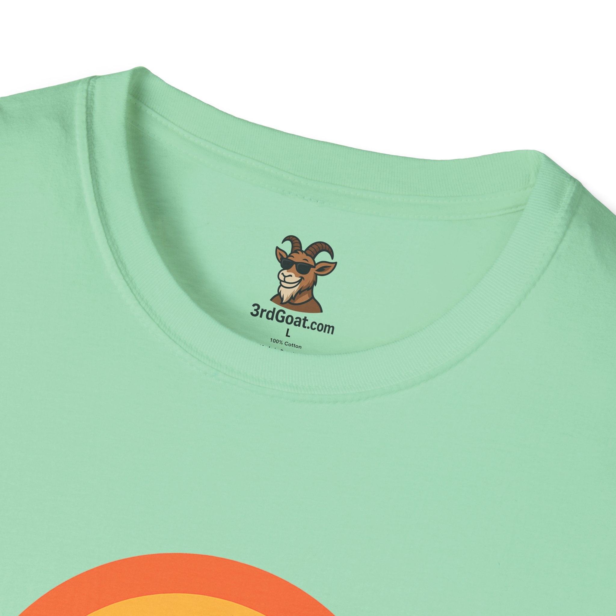 Copy of Introvirtuous Rainbow T-Shirt - Here by duty