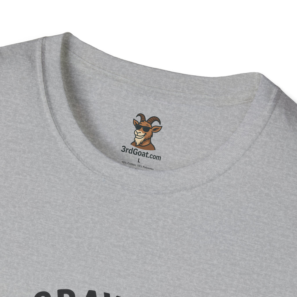 60% Gray Matter, Zero Drama Unisex Humor T-Shirt with Brain Design