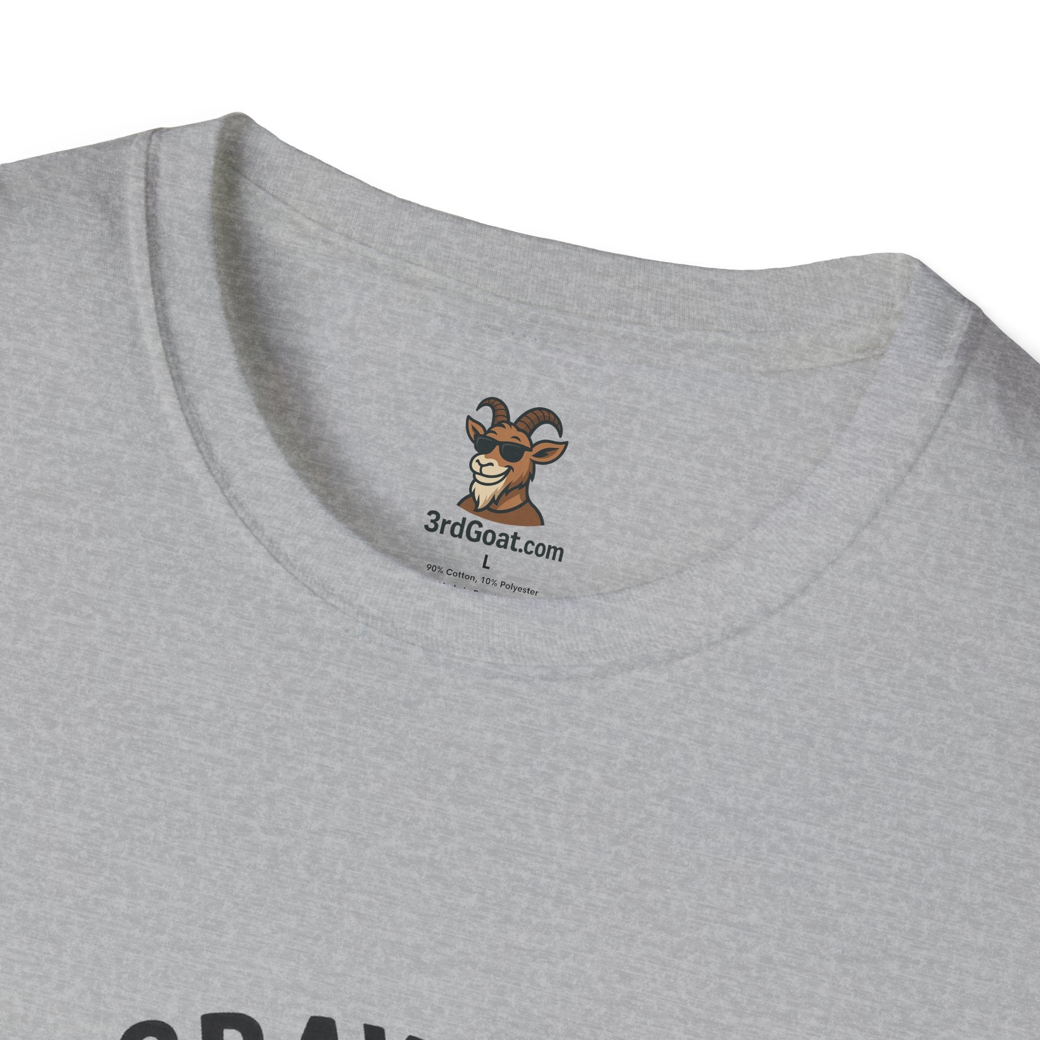 60% Gray Matter, Zero Drama Unisex Humor T-Shirt with Brain Design