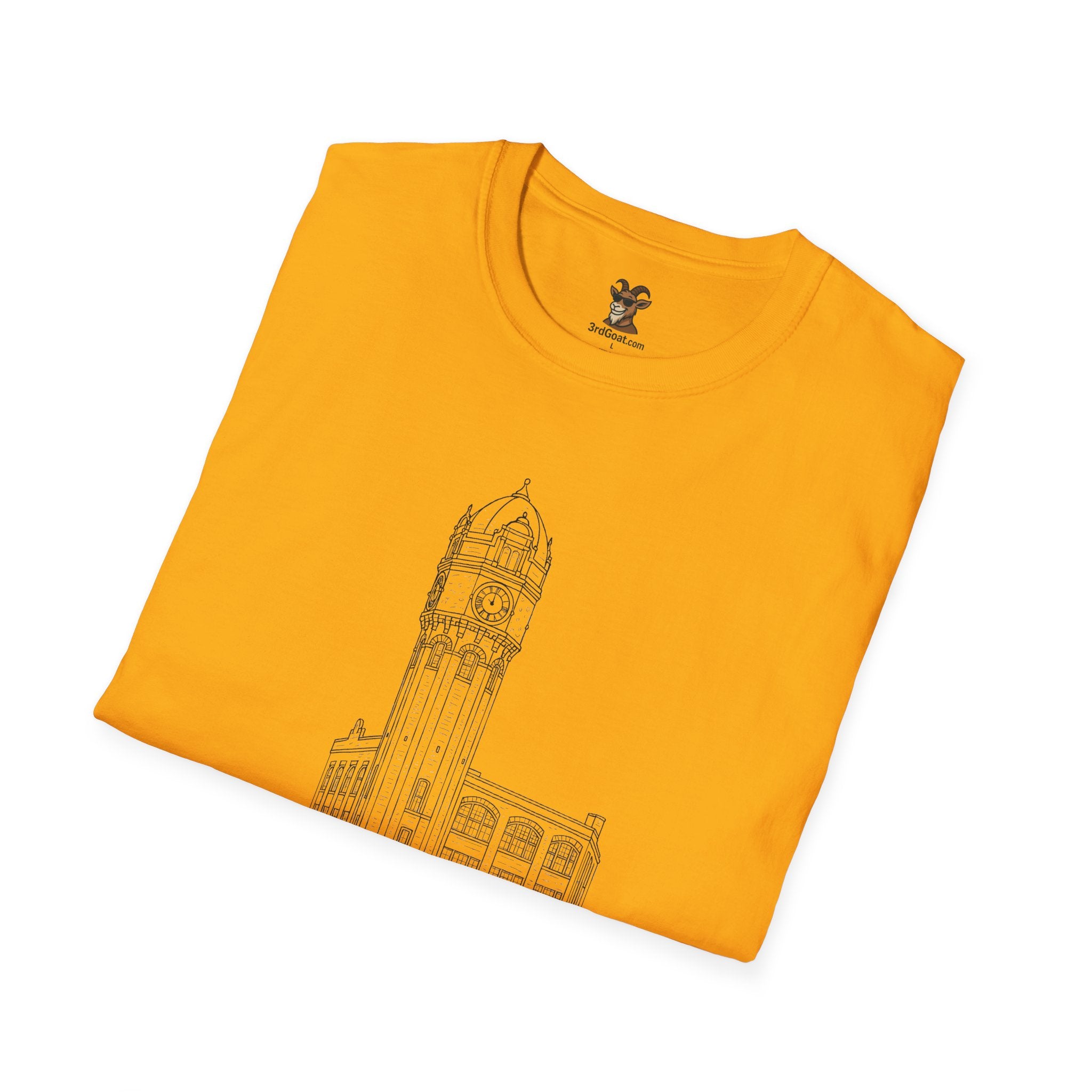 Clocktower Chelsea, MI Unisex Softstyle T-Shirt