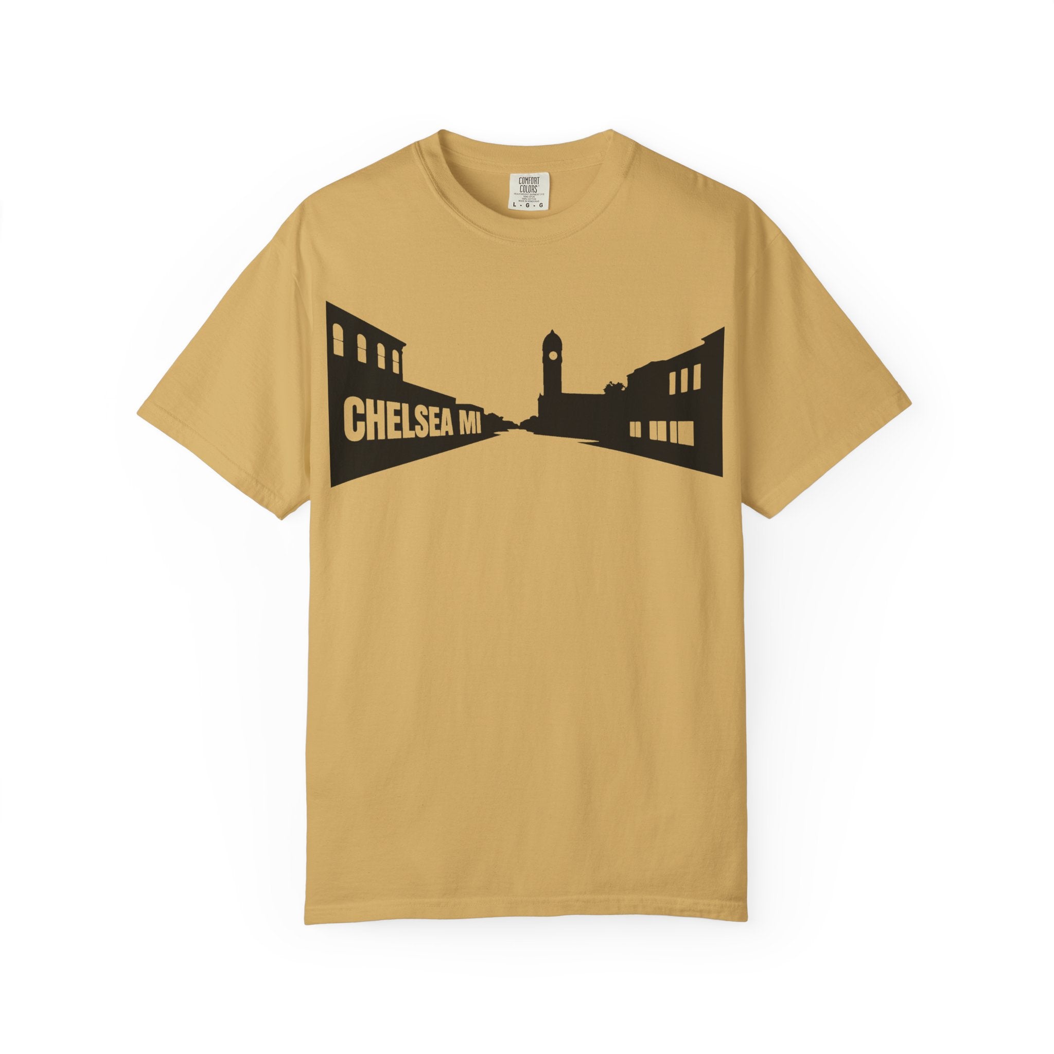 Main Street Chelsea, MI Skyline — Hometown Vibes