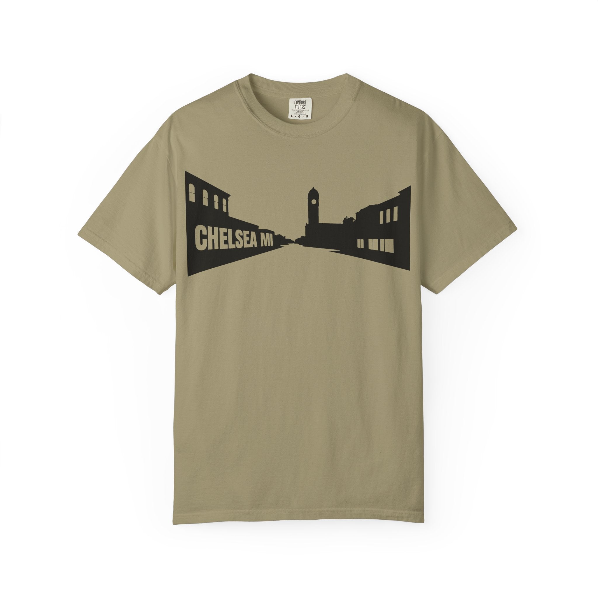 Main Street Chelsea, MI Skyline — Hometown Vibes