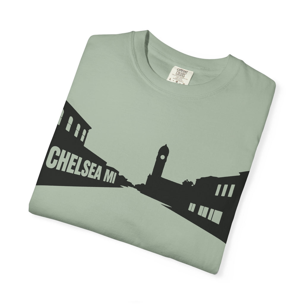 Main Street Chelsea, MI Skyline — Hometown Vibes