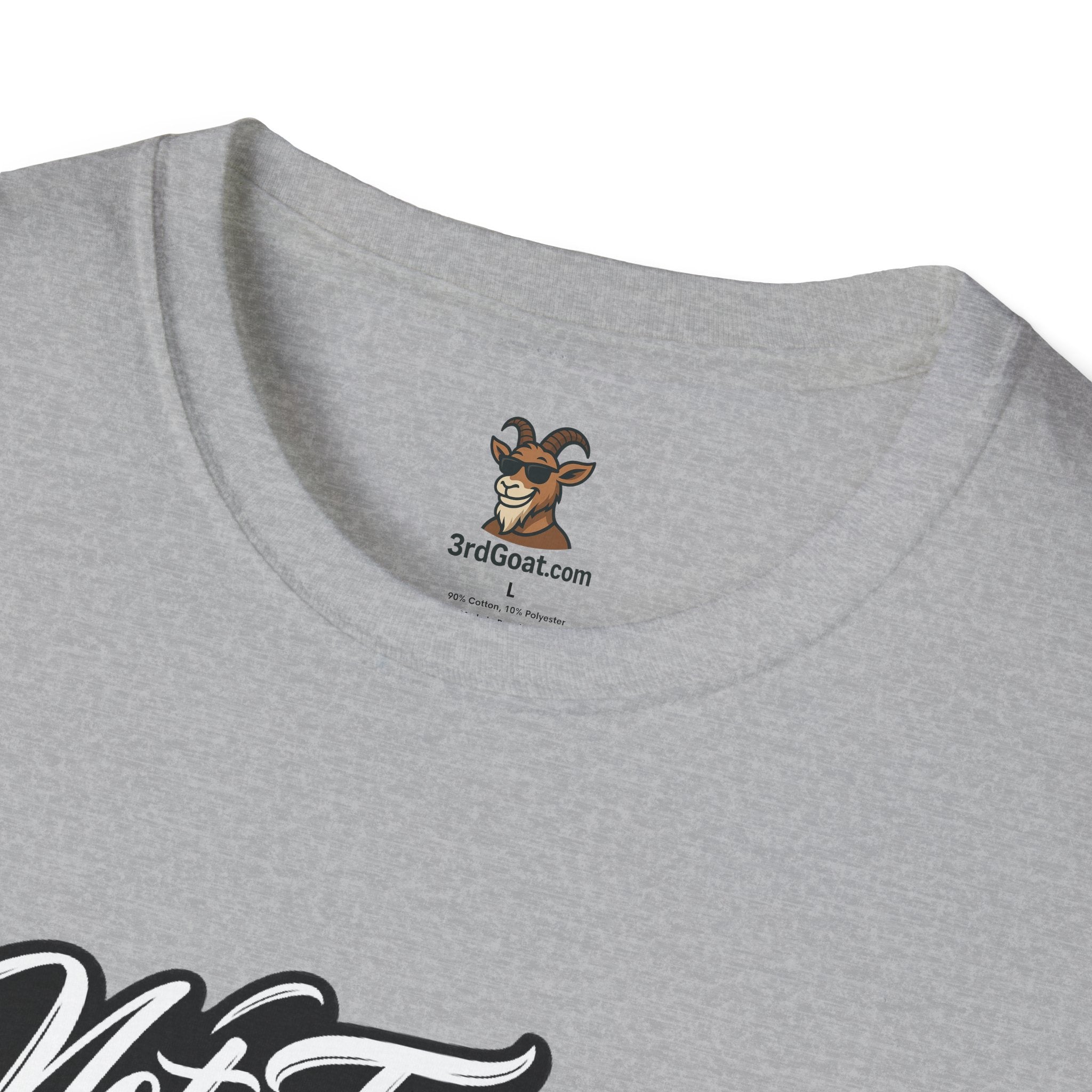 Not Friendly Graphic T-Shirt — Retro Script Statement Tee