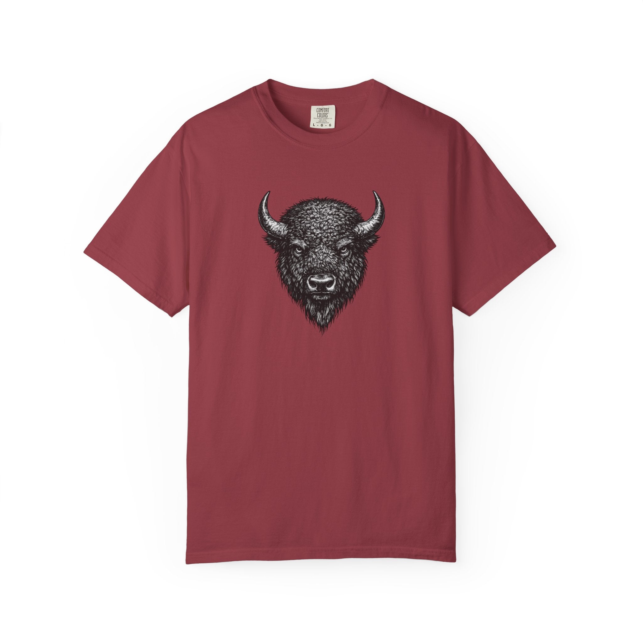 Vintage Bison Tee - Rugged Wildlife