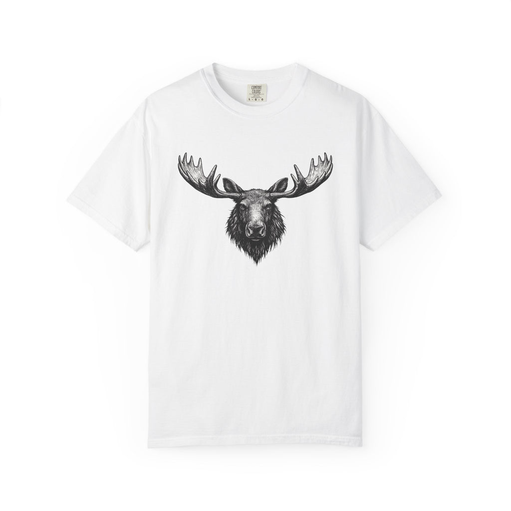Vintage Moose Tee - Rugged Wildlife