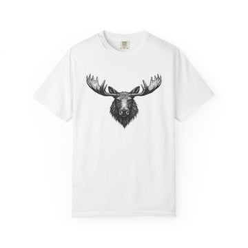Vintage Moose Tee - Rugged Wildlife
