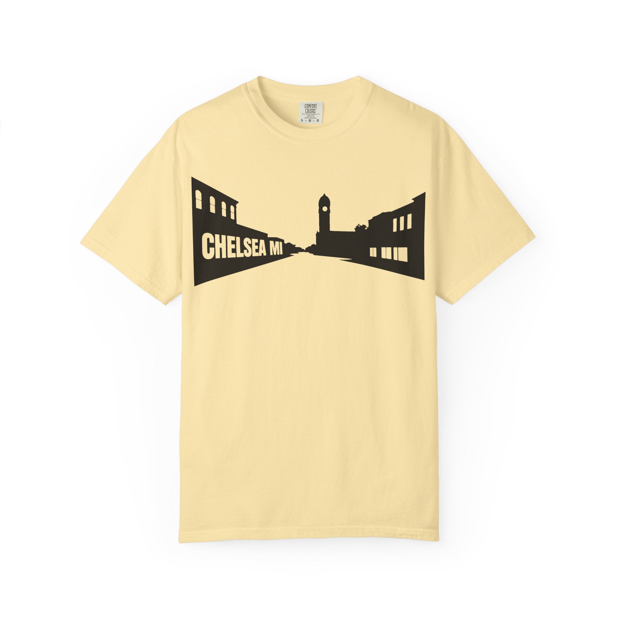 Main Street Chelsea, MI Skyline — Hometown Vibes