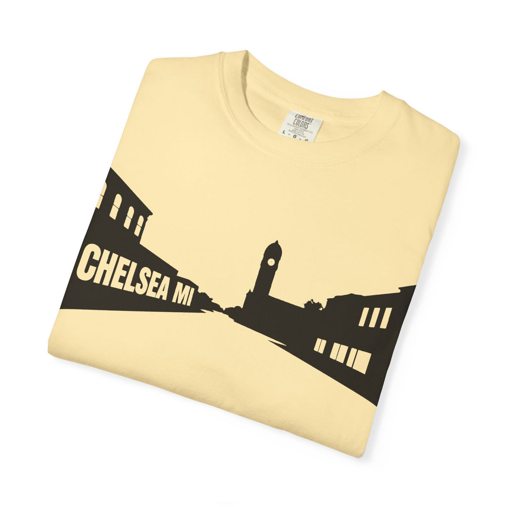 Main Street Chelsea, MI Skyline — Hometown Vibes