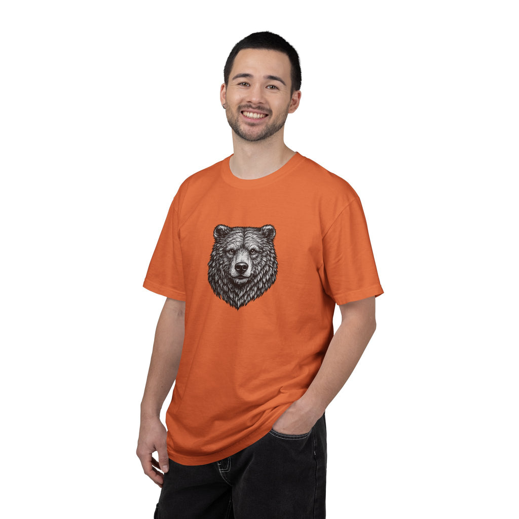 Vintage Grizzly Bear Tee - Rugged Wildlife
