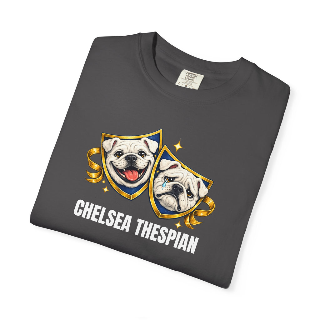 "Chelsea Thespian" Bullsdogs T-Shirt — Funny Voice Projection Tee