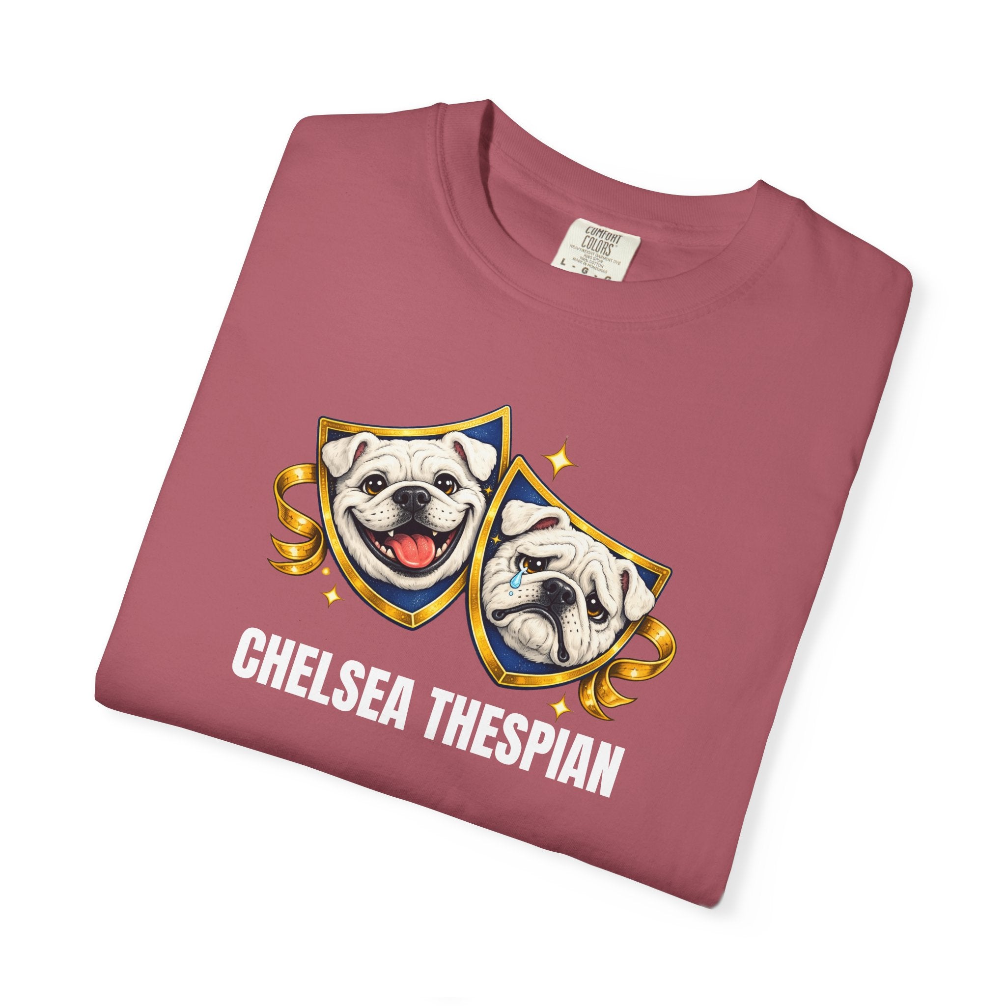 "Chelsea Thespian" Bullsdogs T-Shirt — Funny Voice Projection Tee