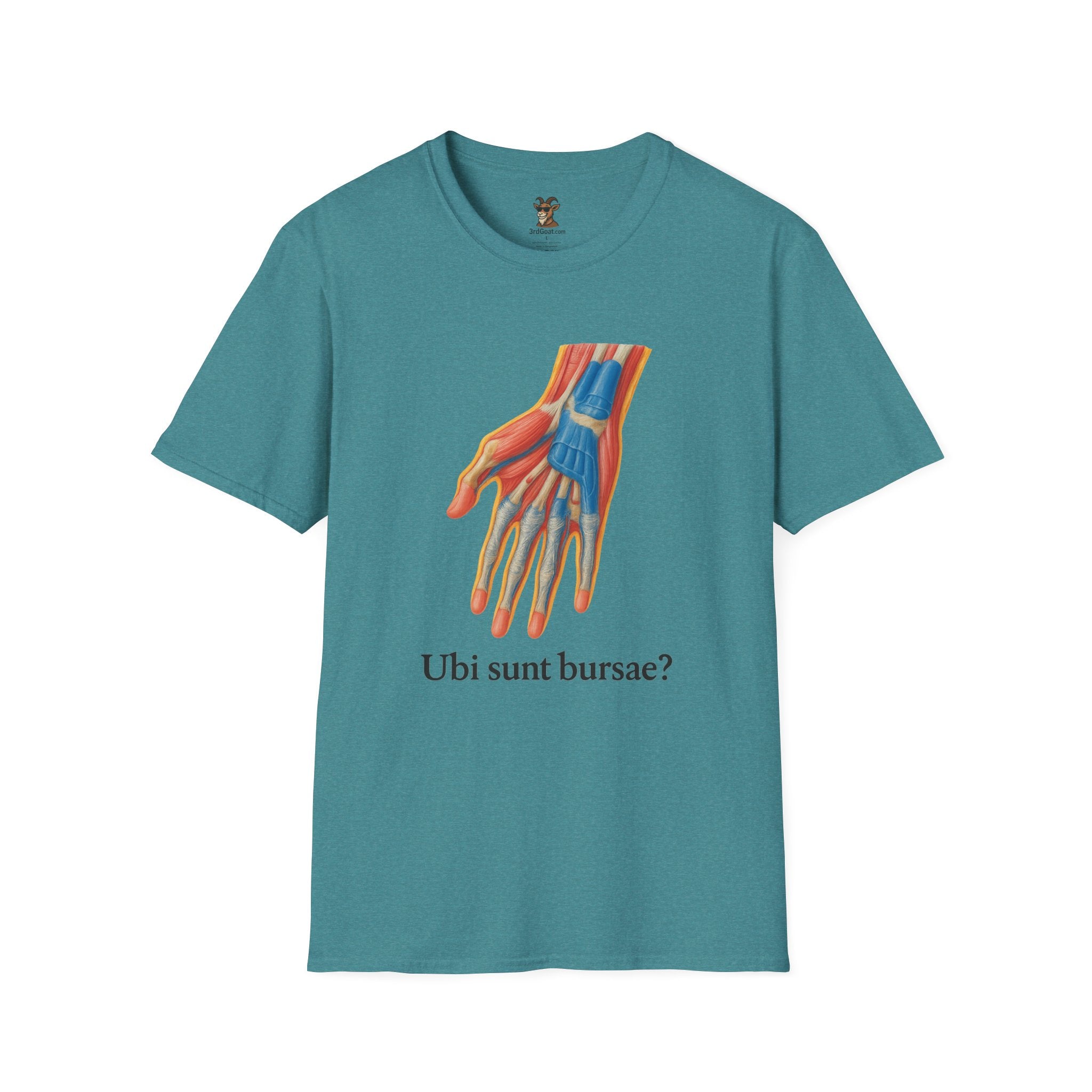 "Where are the bursae?" Soft T-Shirt