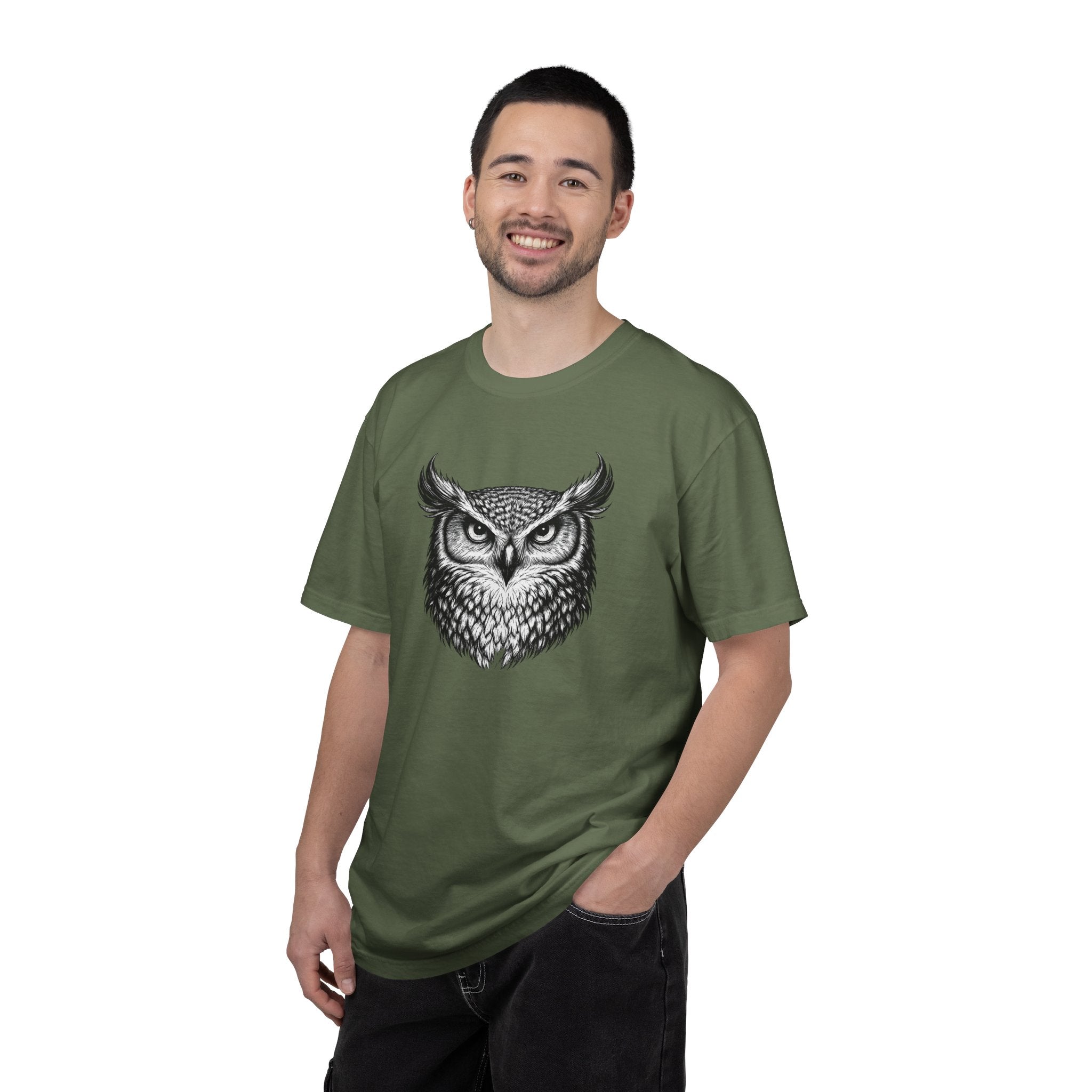 Vintage Owl Tee - Rugged Wildlife