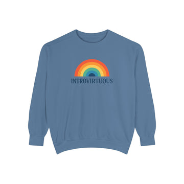 Introvirtuous Rainbow Sweatshirt - Here by duty
