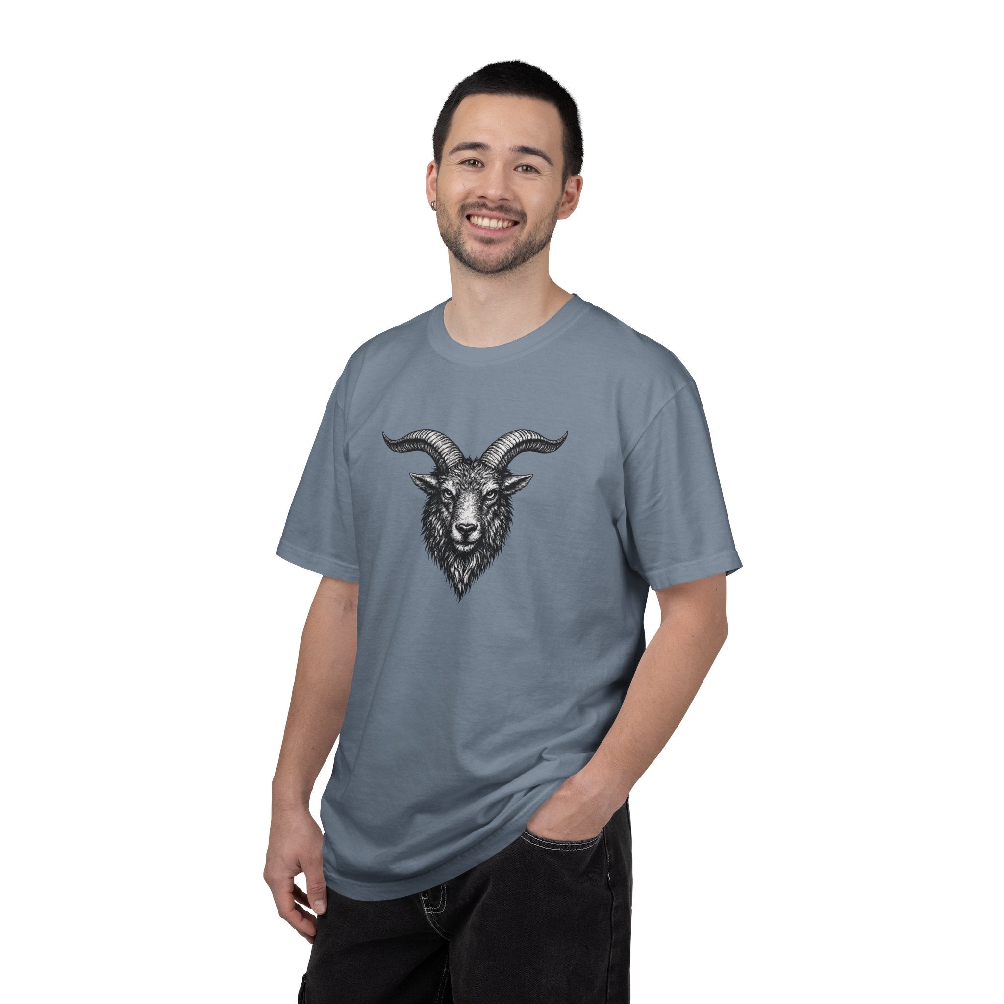 Vintage Goat Tee - Rugged Wildlife