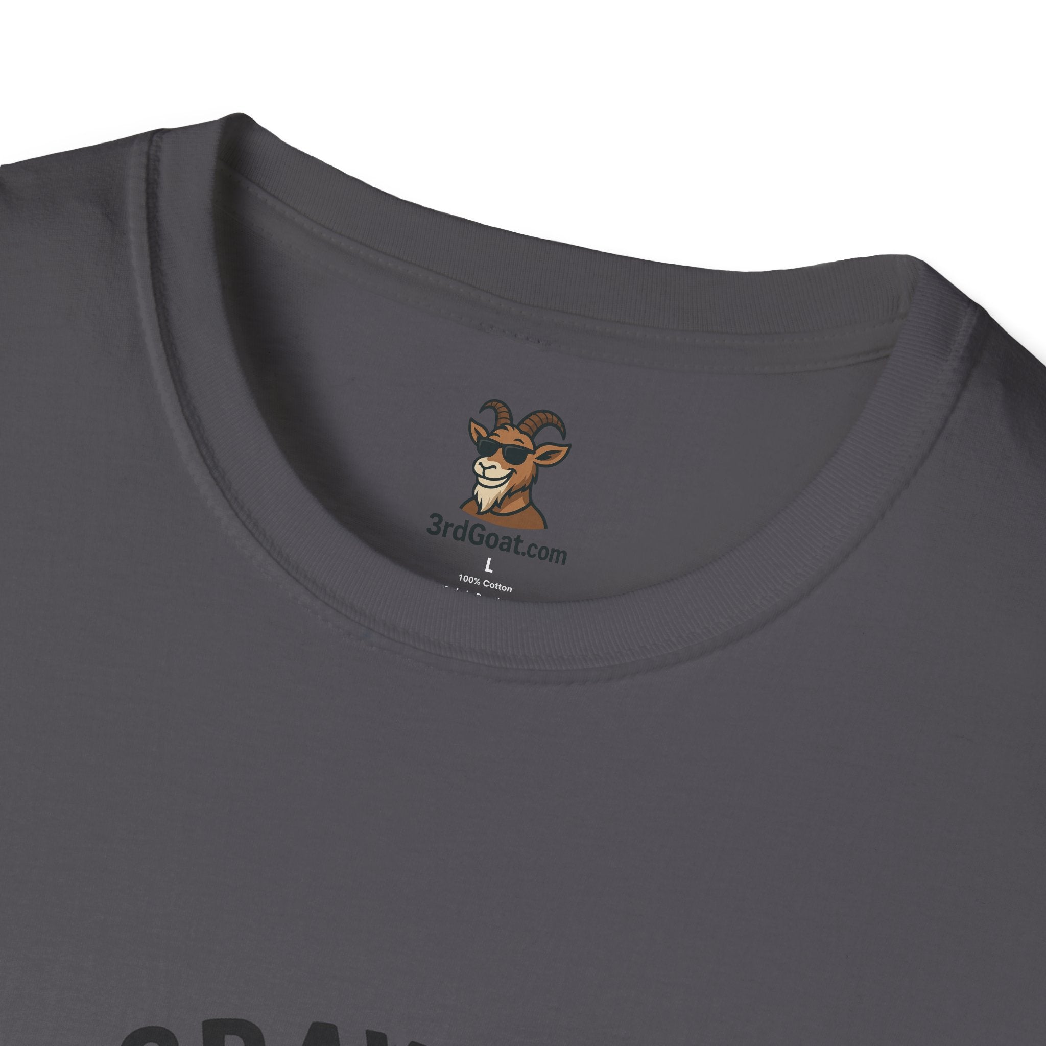 60% Gray Matter, Zero Drama Unisex Humor T-Shirt with Brain Design