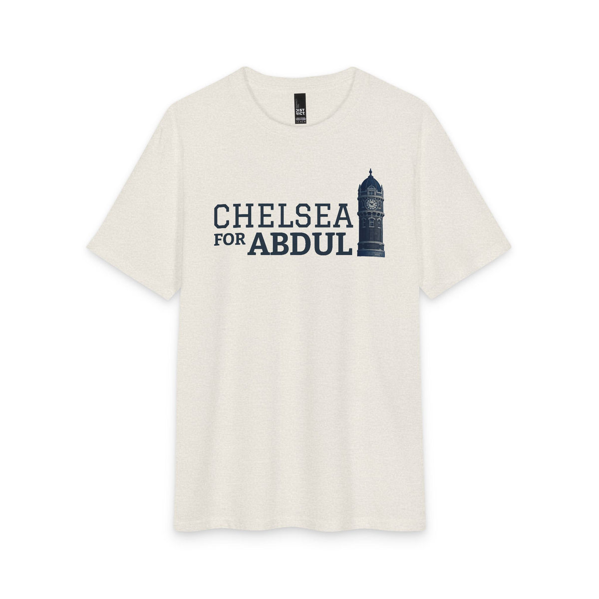 Chelsea for Abdul T-Shirt — Clocktower Campaign Tee