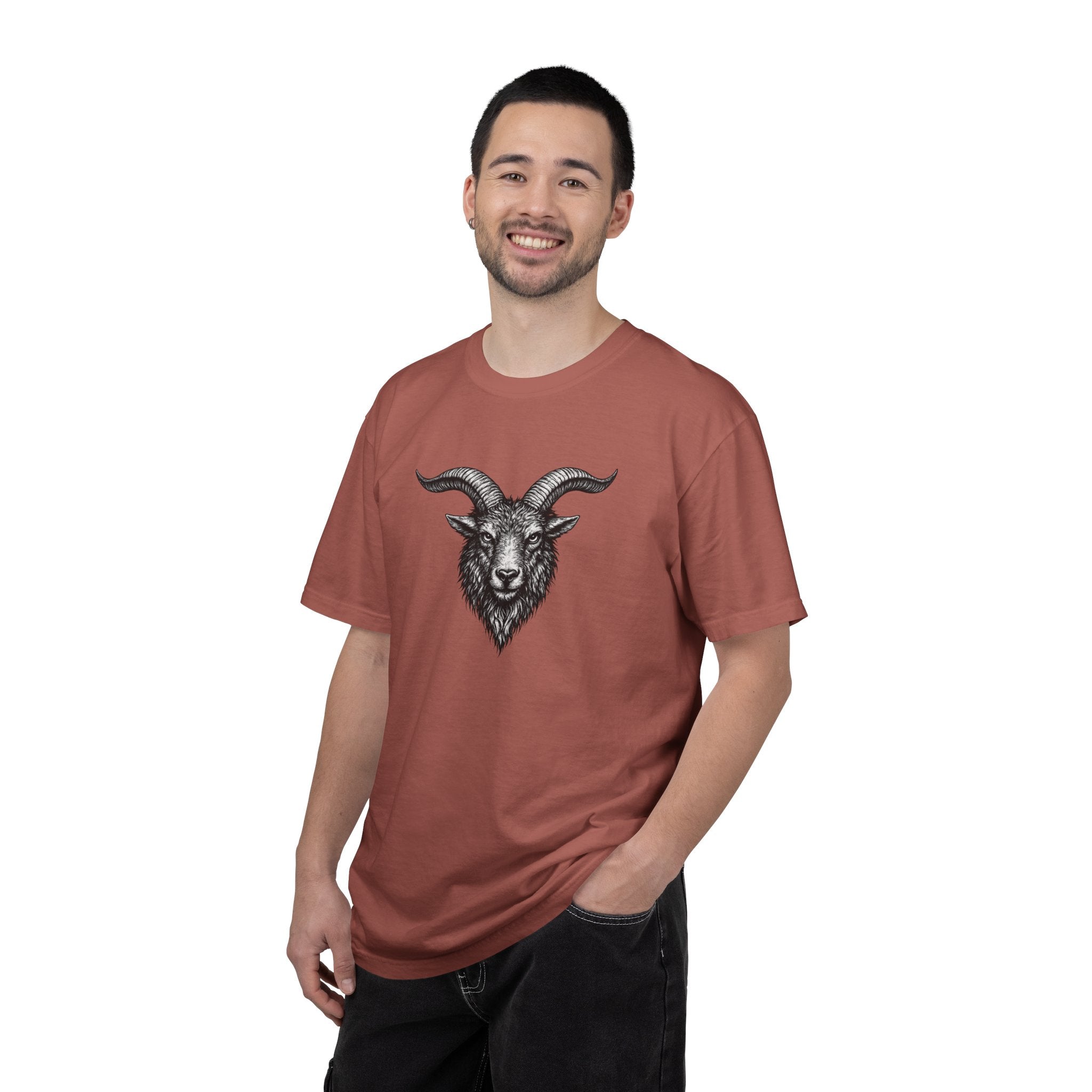 Vintage Goat Tee - Rugged Wildlife