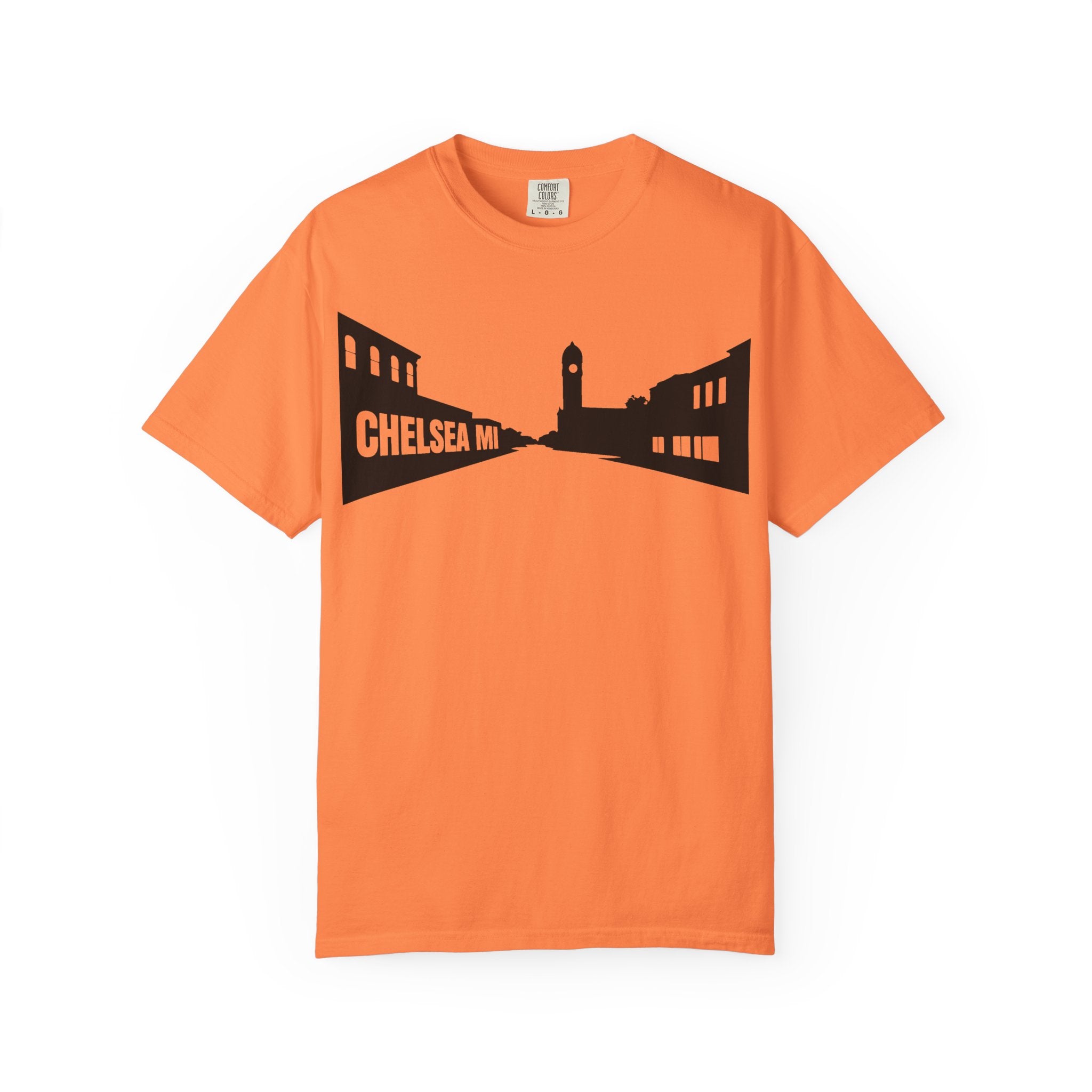 Main Street Chelsea, MI Skyline — Hometown Vibes