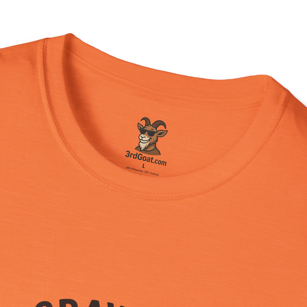 60% Gray Matter, Zero Drama Unisex Humor T-Shirt with Brain Design