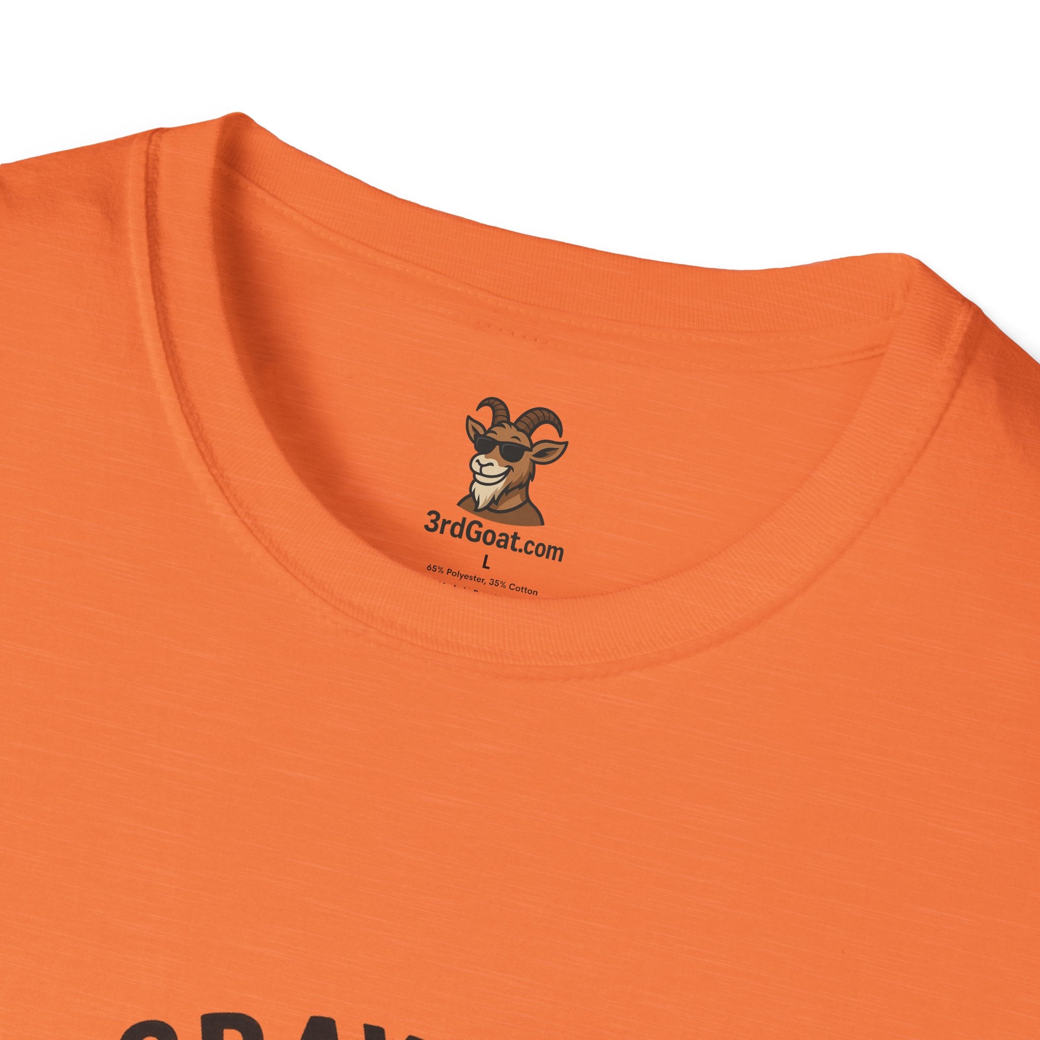 60% Gray Matter, Zero Drama Unisex Humor T-Shirt with Brain Design
