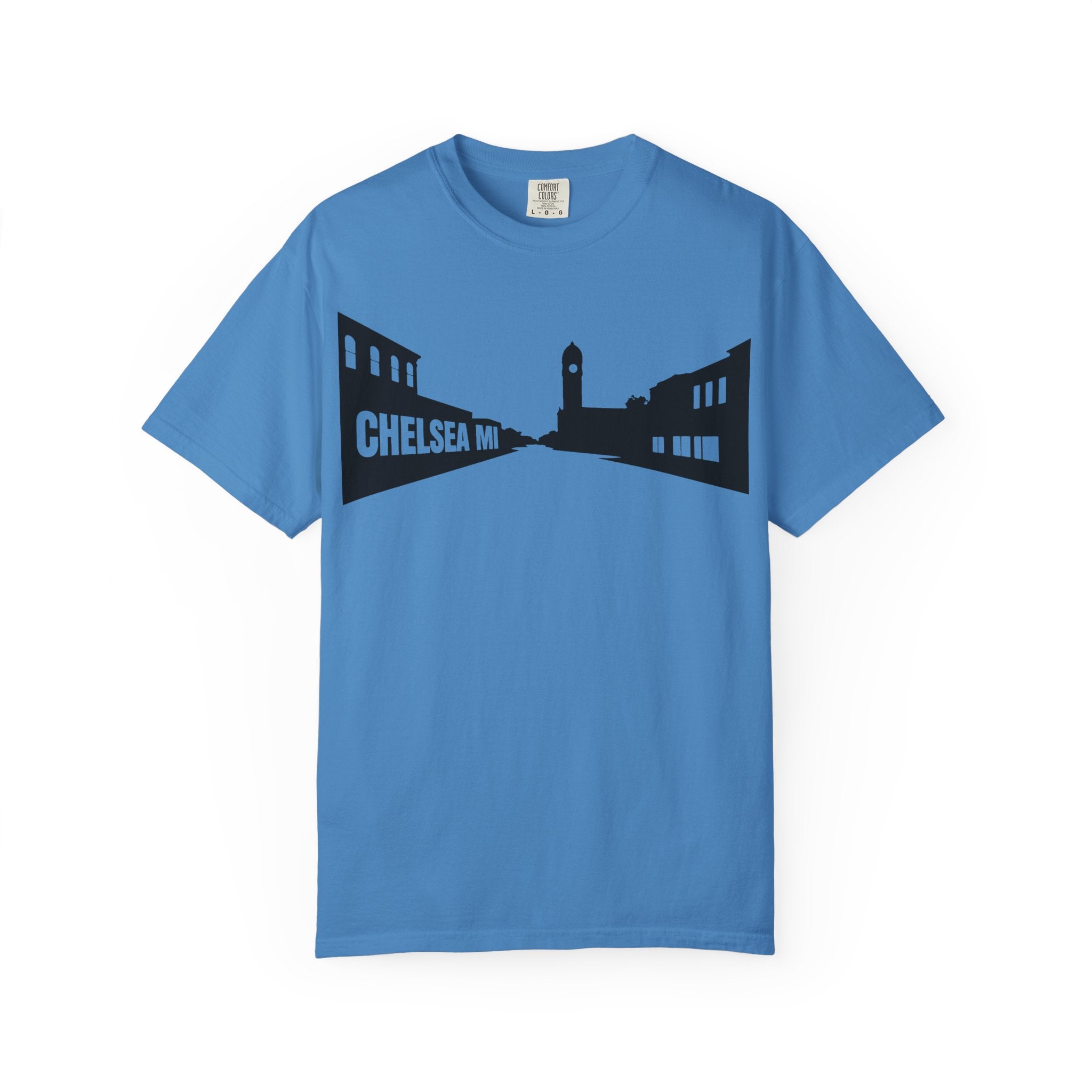 Main Street Chelsea, MI Skyline — Hometown Vibes