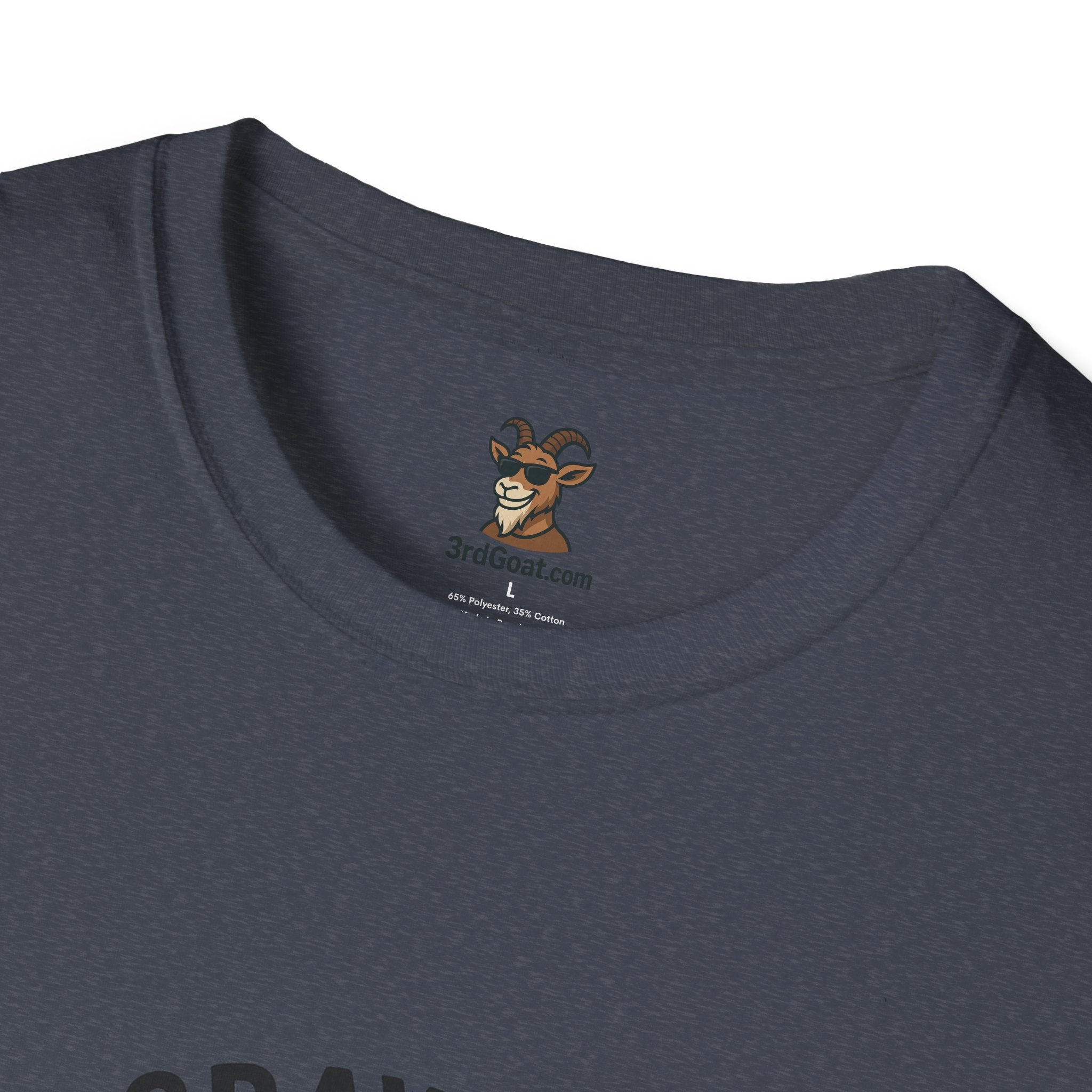 60% Gray Matter, Zero Drama Unisex Humor T-Shirt with Brain Design