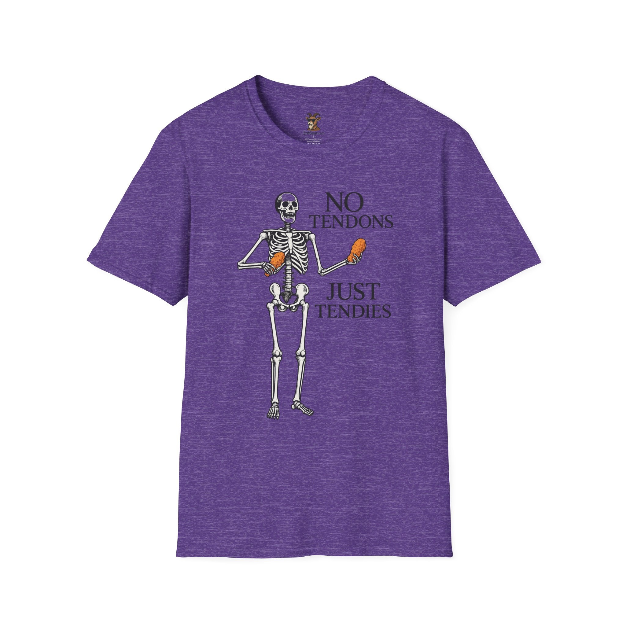 "No Tendons, Just Tendies" T-Shirt | Unisex Softstyle Tee