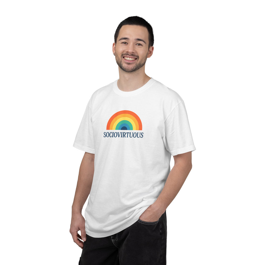 Sociovirtuous Rainbow Comfort Colors T-Shirt
