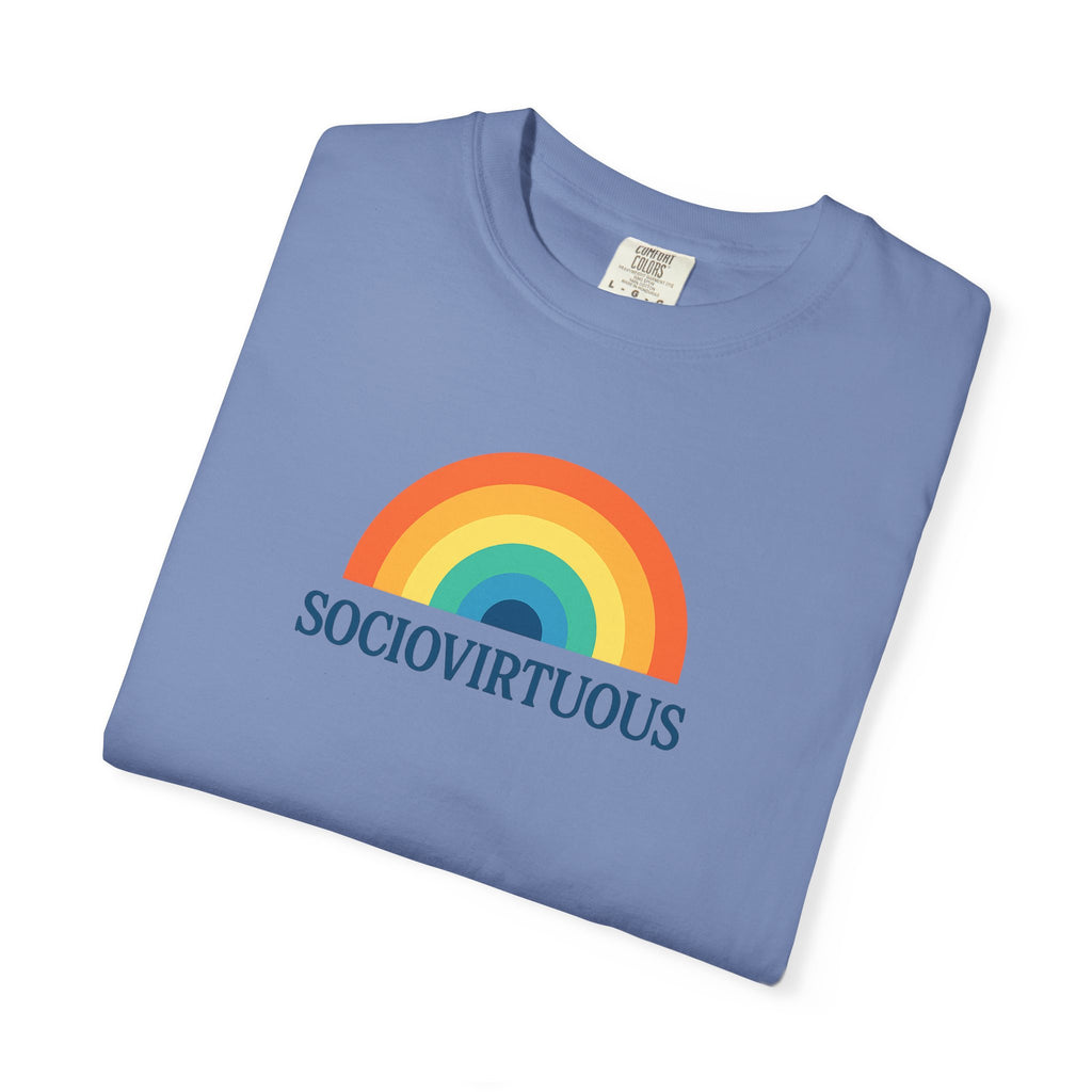 Sociovirtuous Rainbow Comfort Colors T-Shirt