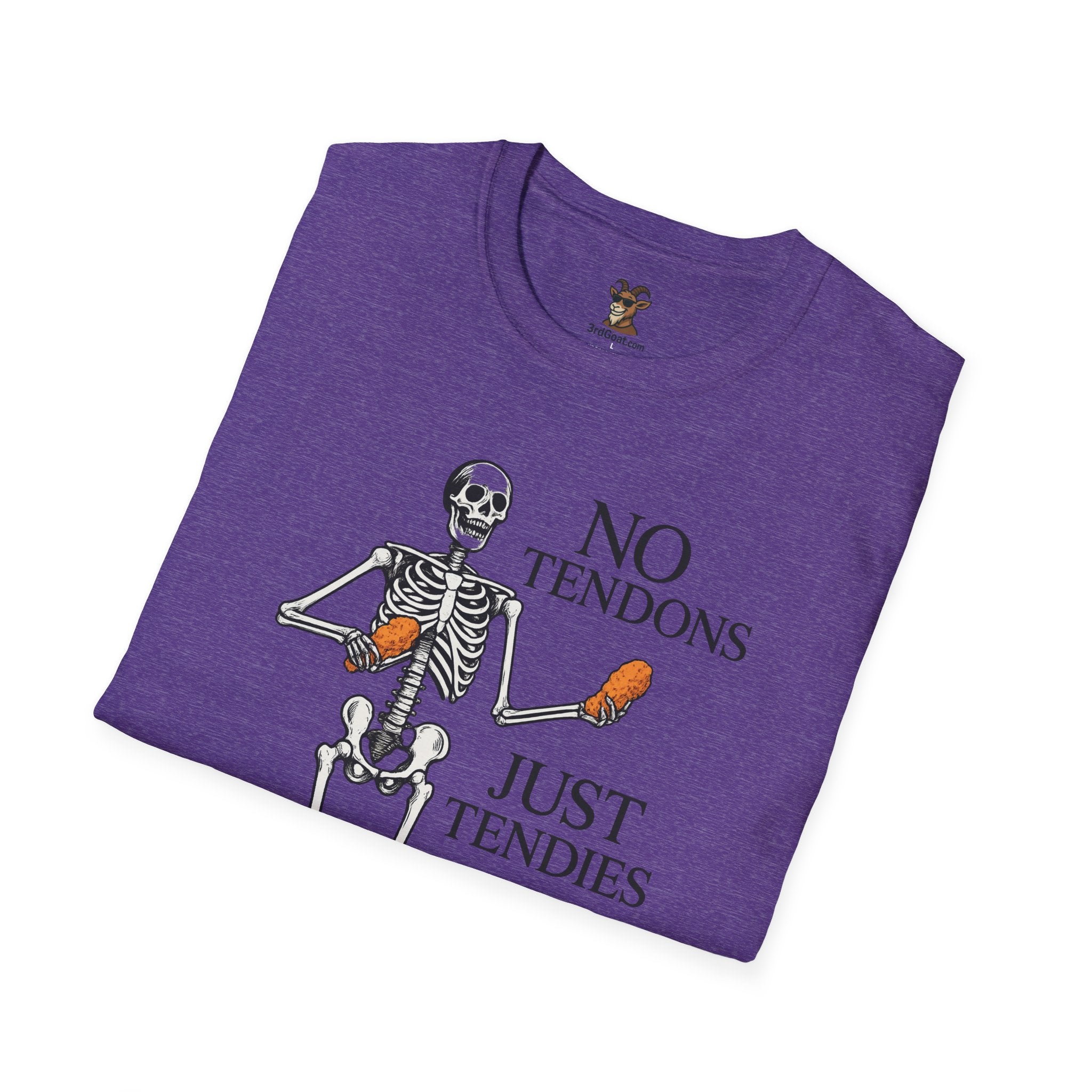 "No Tendons, Just Tendies" T-Shirt | Unisex Softstyle Tee