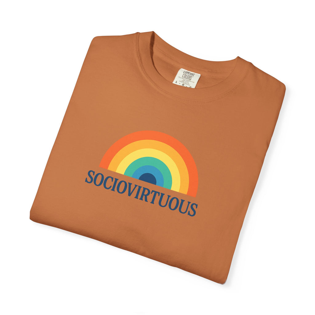 Sociovirtuous Rainbow Comfort Colors T-Shirt