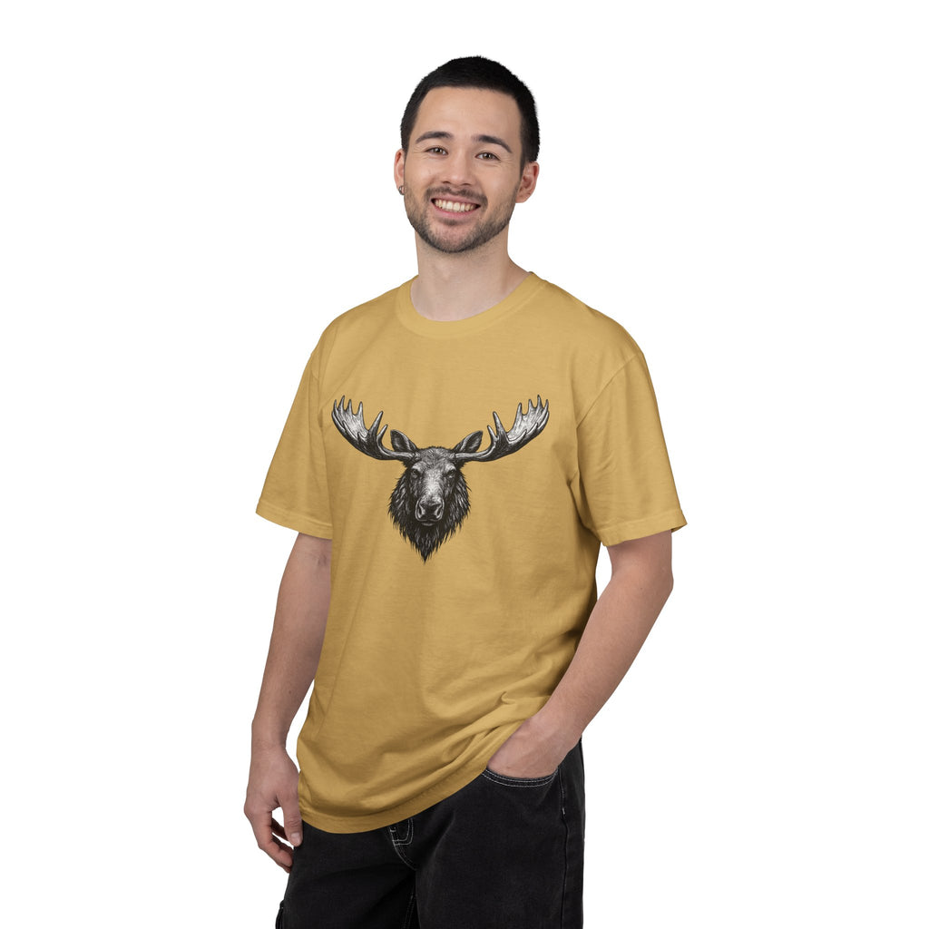 Vintage Moose Tee - Rugged Wildlife