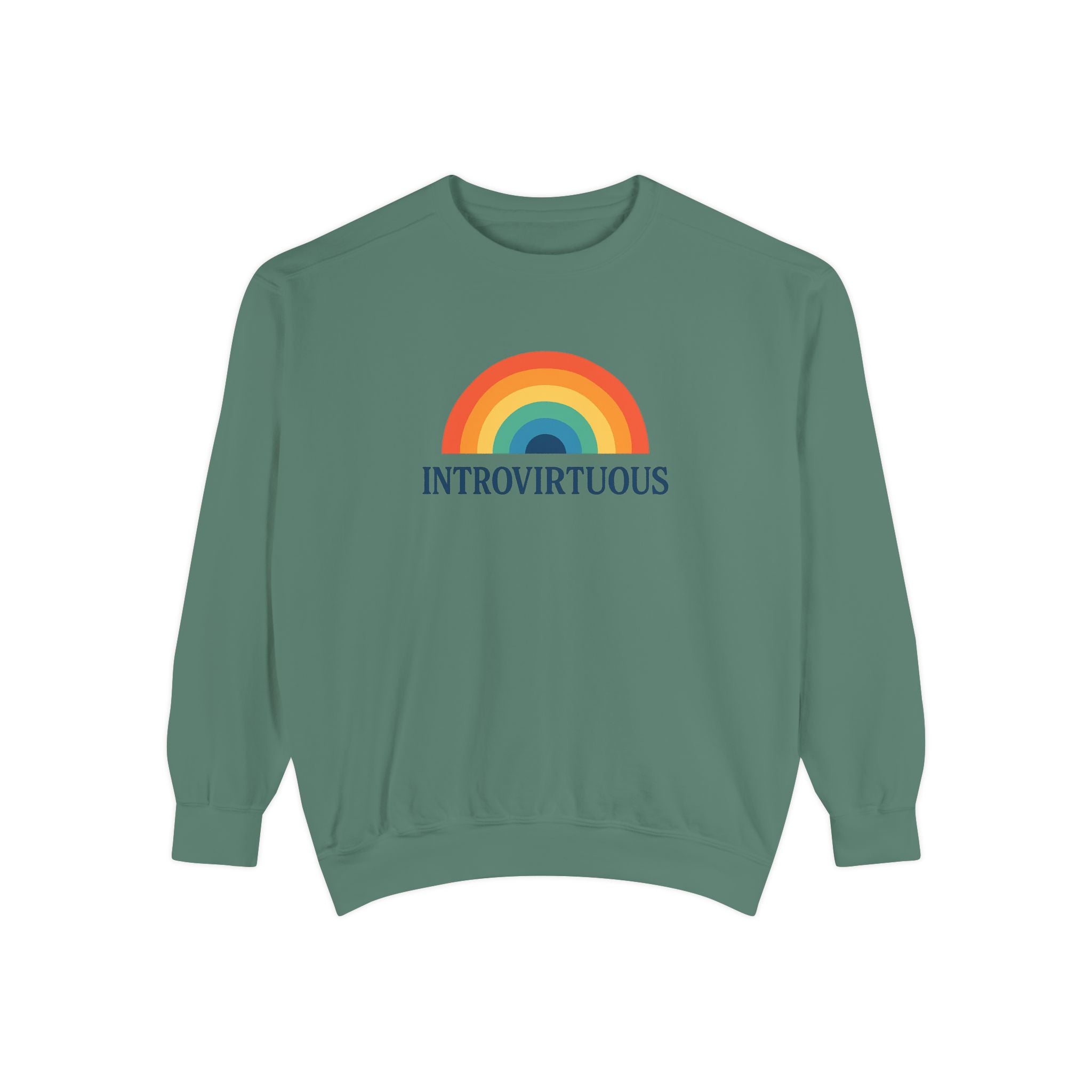Introvirtuous Rainbow Sweatshirt - Here by duty