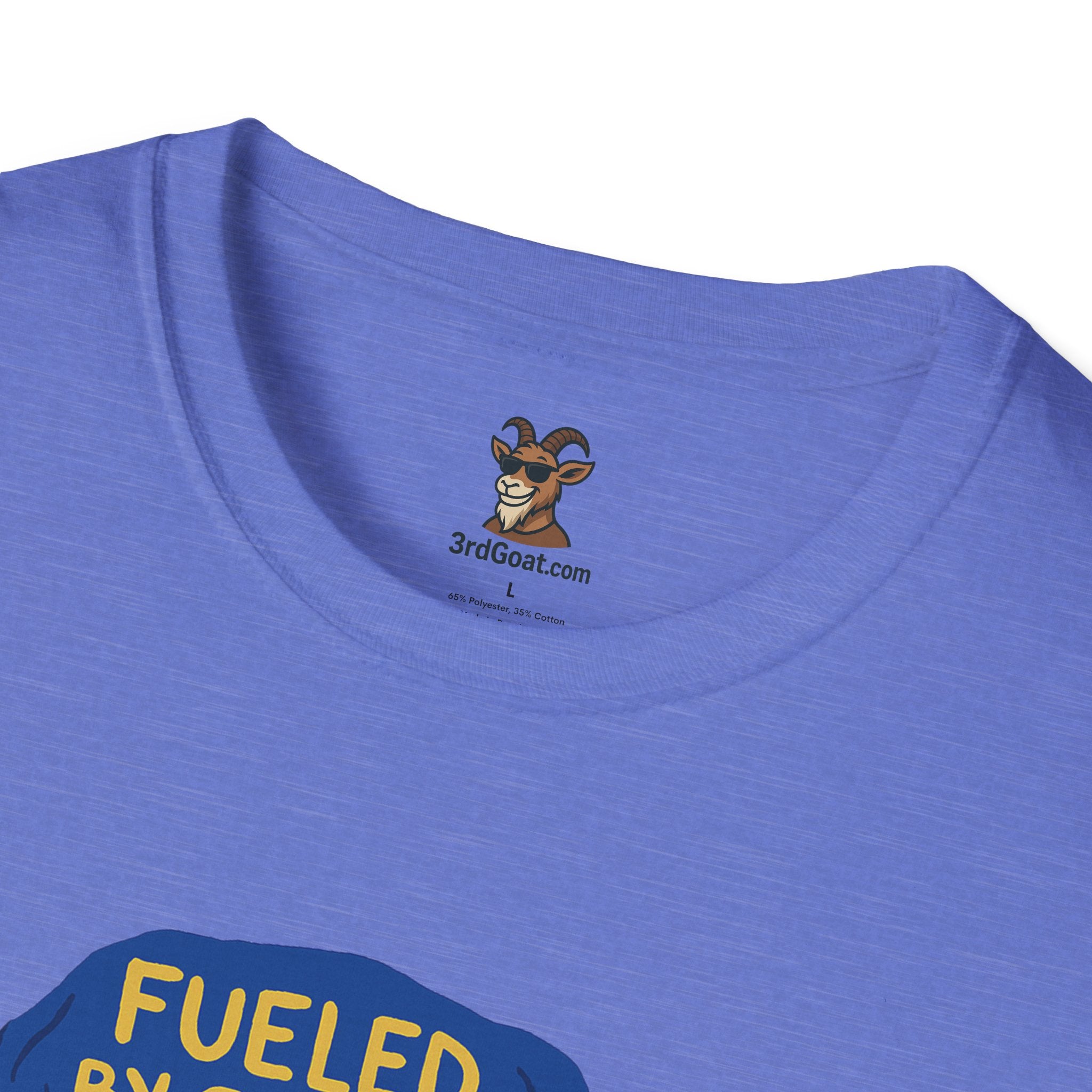 Fueled by Coffee and Small Town Politics Softstyle T-Shirt - Personalizable