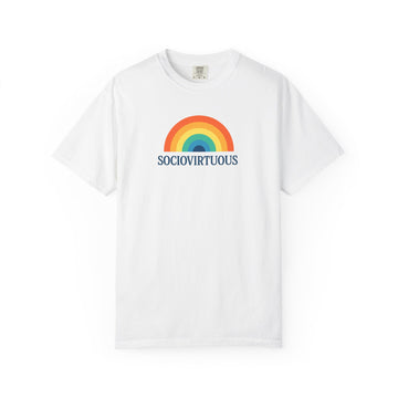 Sociovirtuous Rainbow Comfort Colors T-Shirt