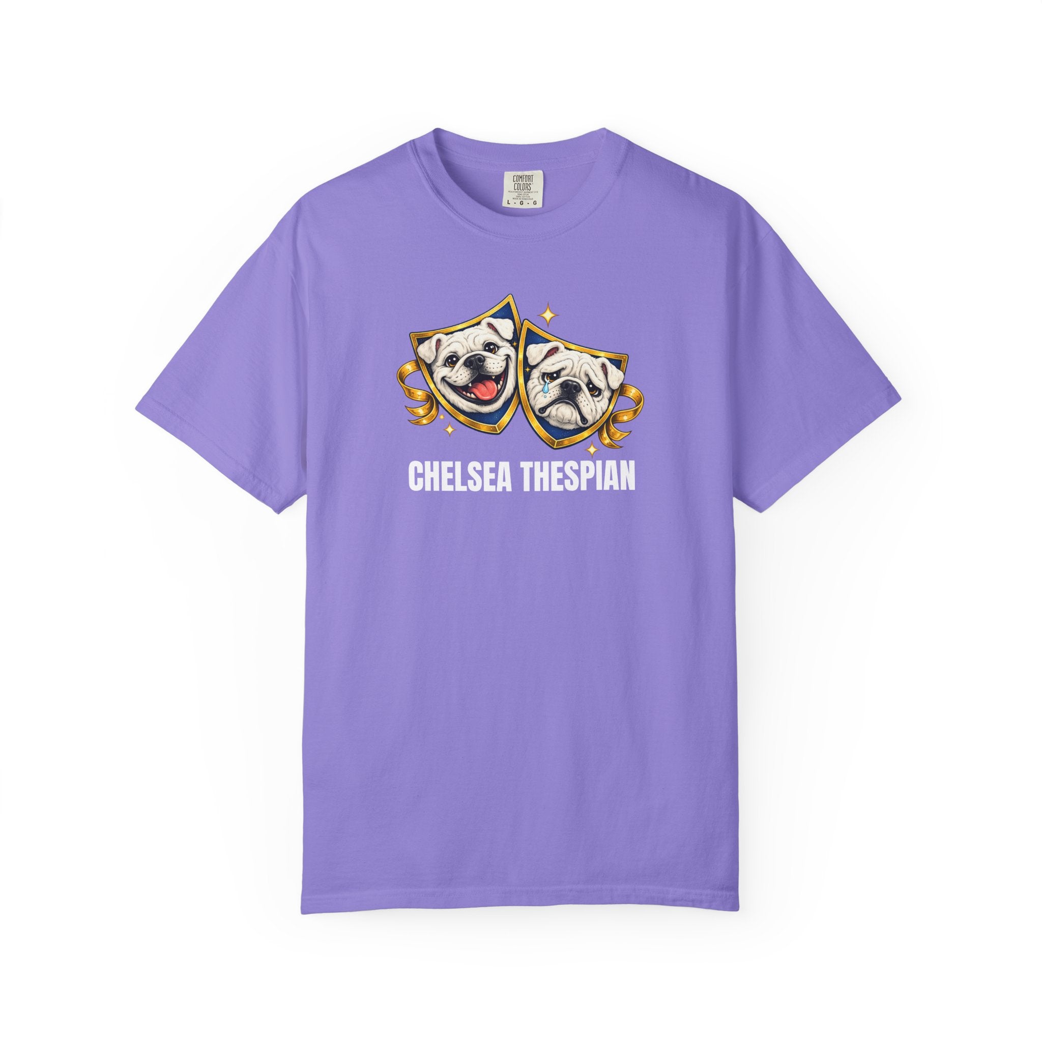 "Chelsea Thespian" Bullsdogs T-Shirt — Funny Voice Projection Tee