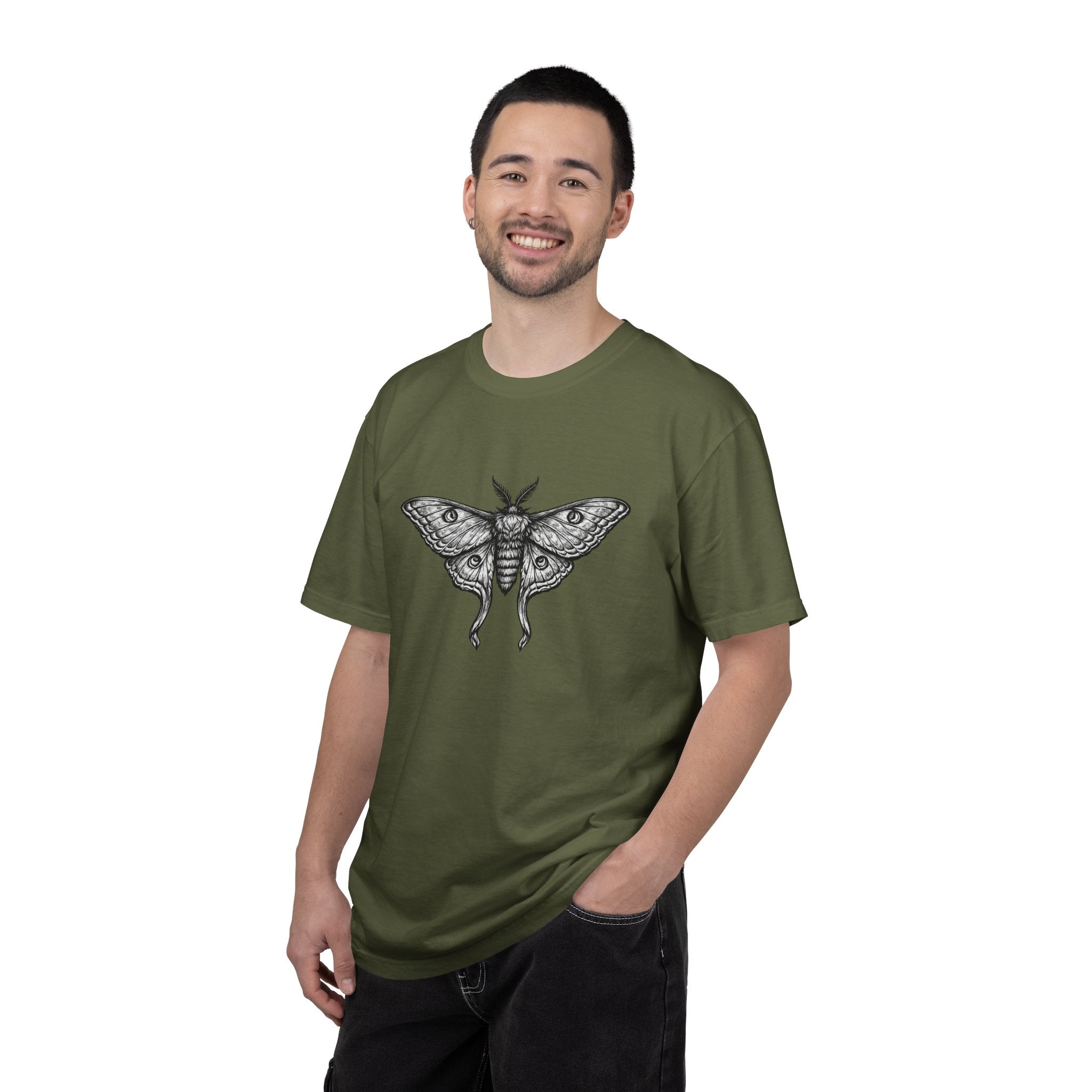 Vintage Luna Moth Tee - Rugged Wildlife