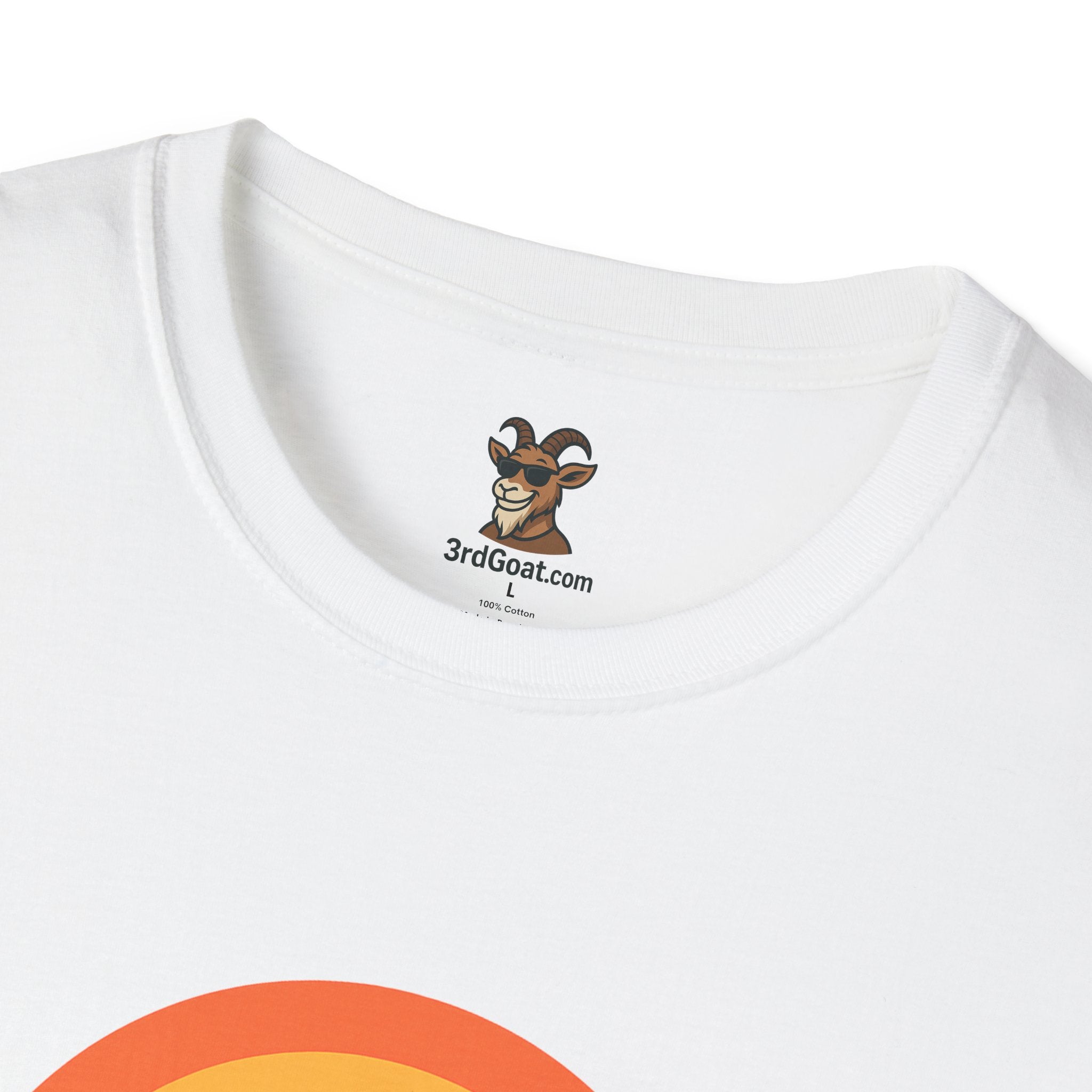 Copy of Introvirtuous Rainbow T-Shirt - Here by duty