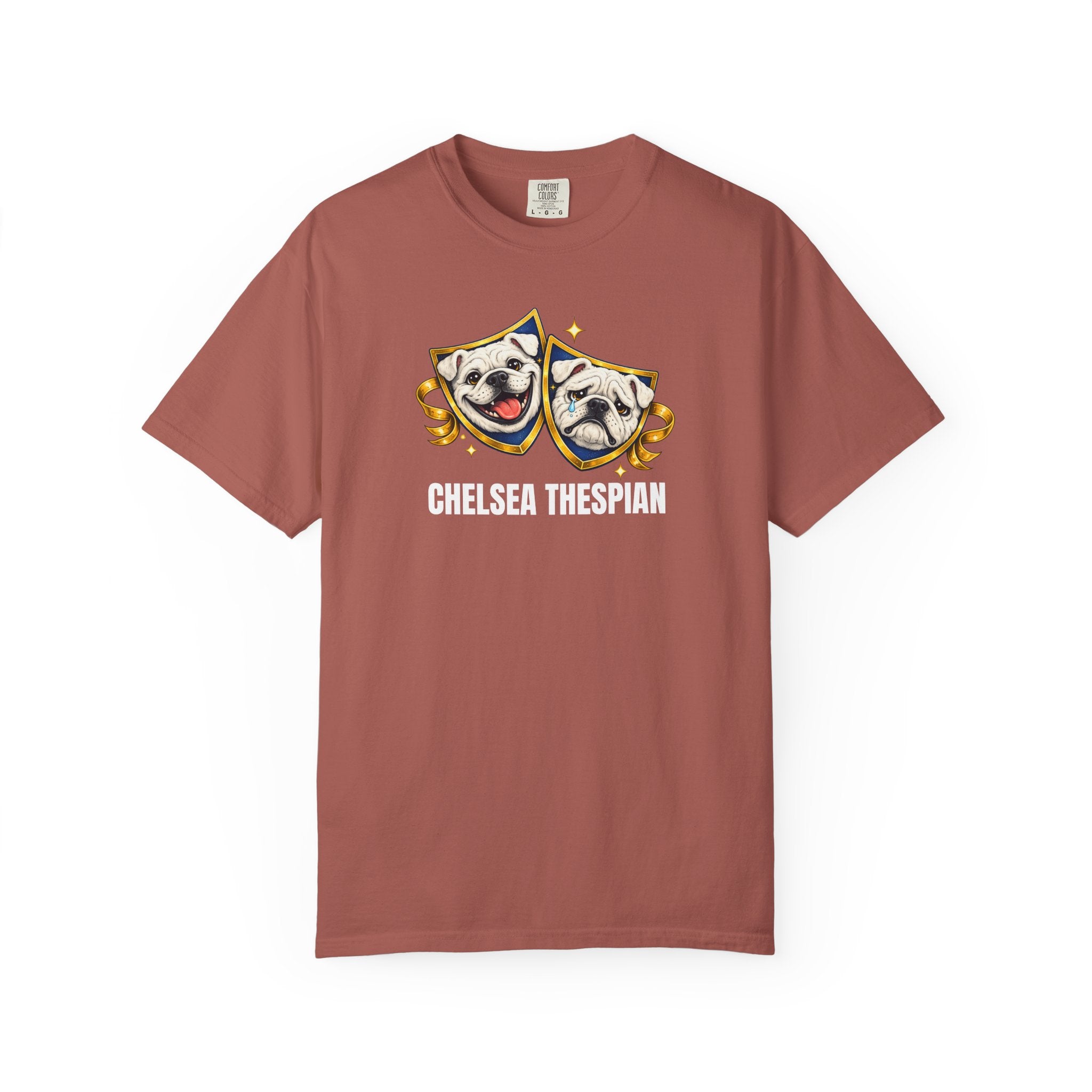 "Chelsea Thespian" Bullsdogs T-Shirt — Funny Voice Projection Tee