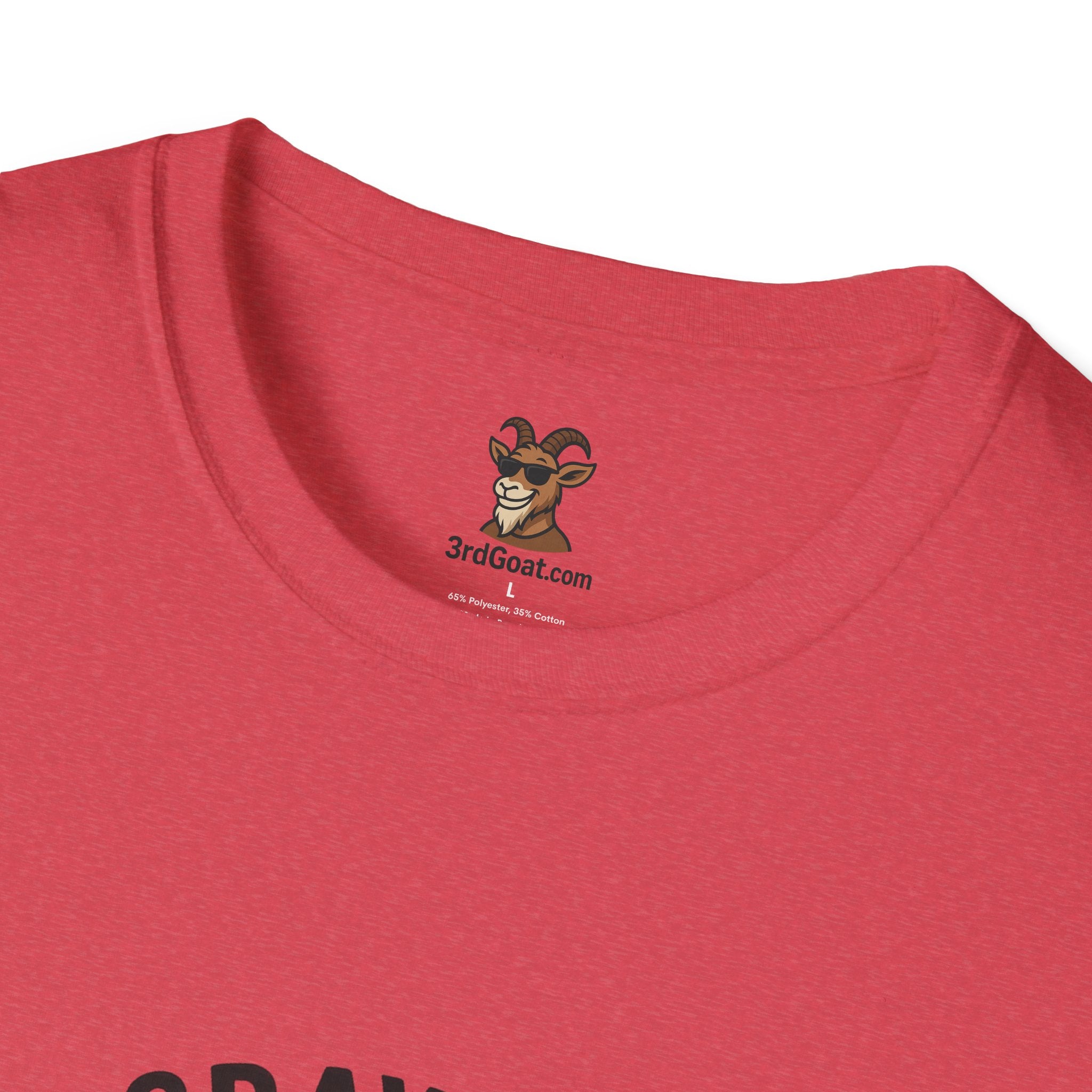 60% Gray Matter, Zero Drama Unisex Humor T-Shirt with Brain Design