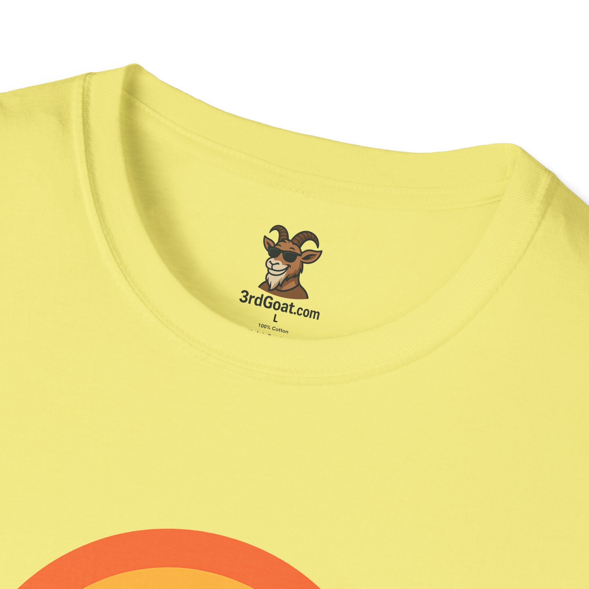 Copy of Introvirtuous Rainbow T-Shirt - Here by duty