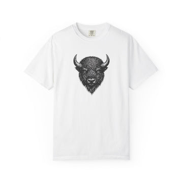 Vintage Bison Tee - Rugged Wildlife