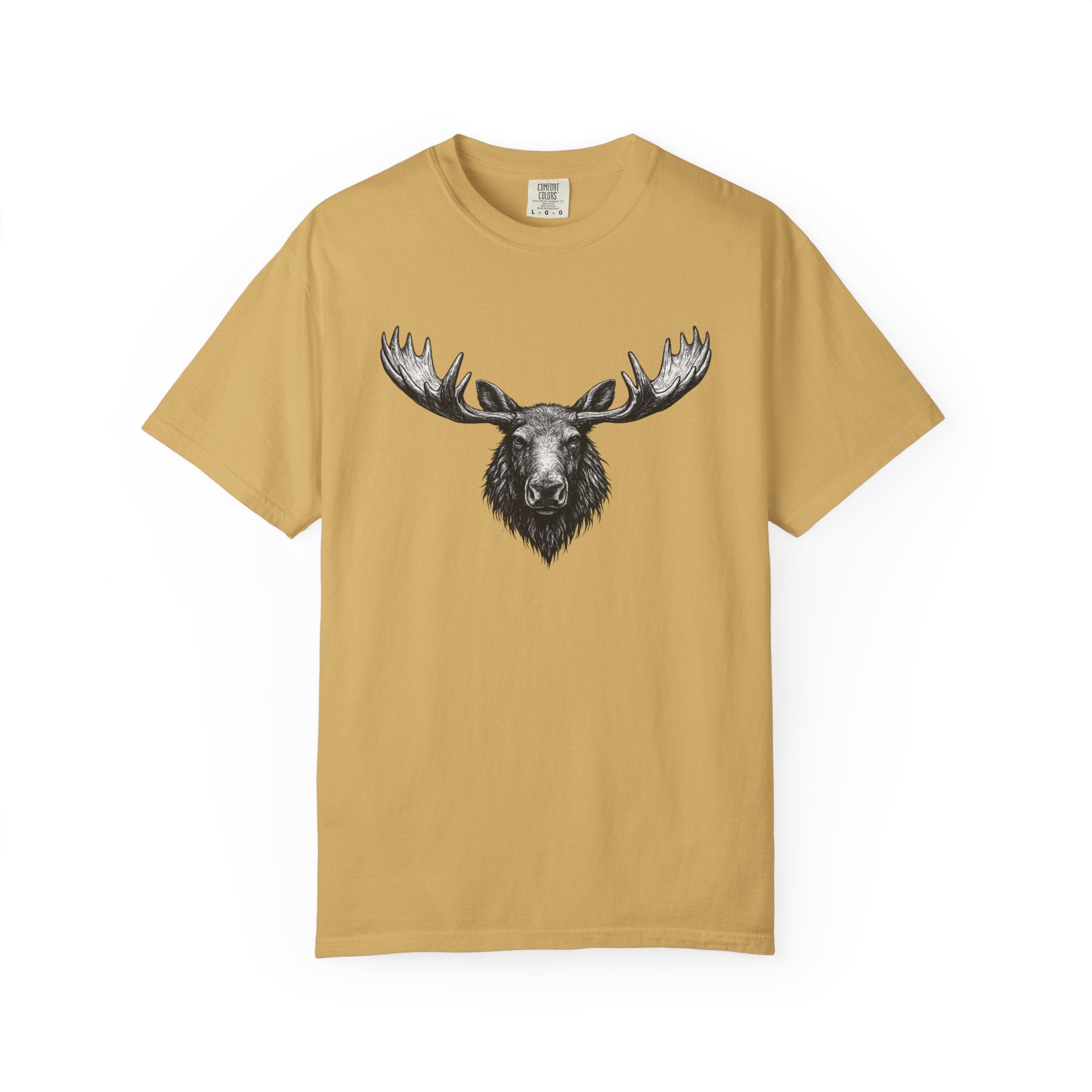 Vintage Moose Tee - Rugged Wildlife