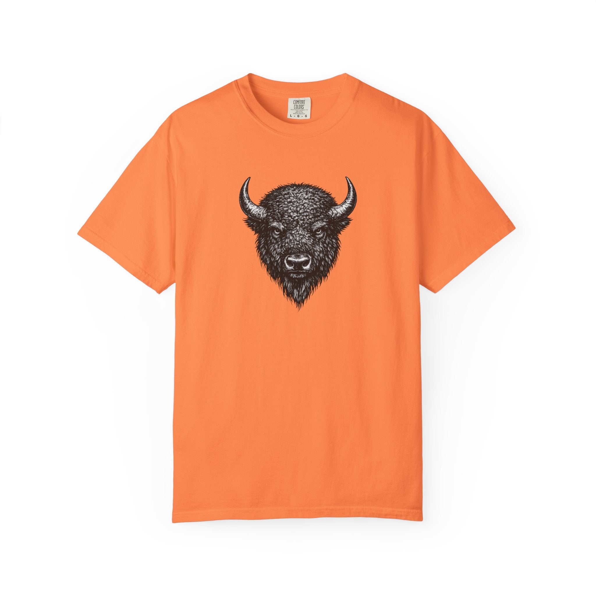 Vintage Bison Tee - Rugged Wildlife