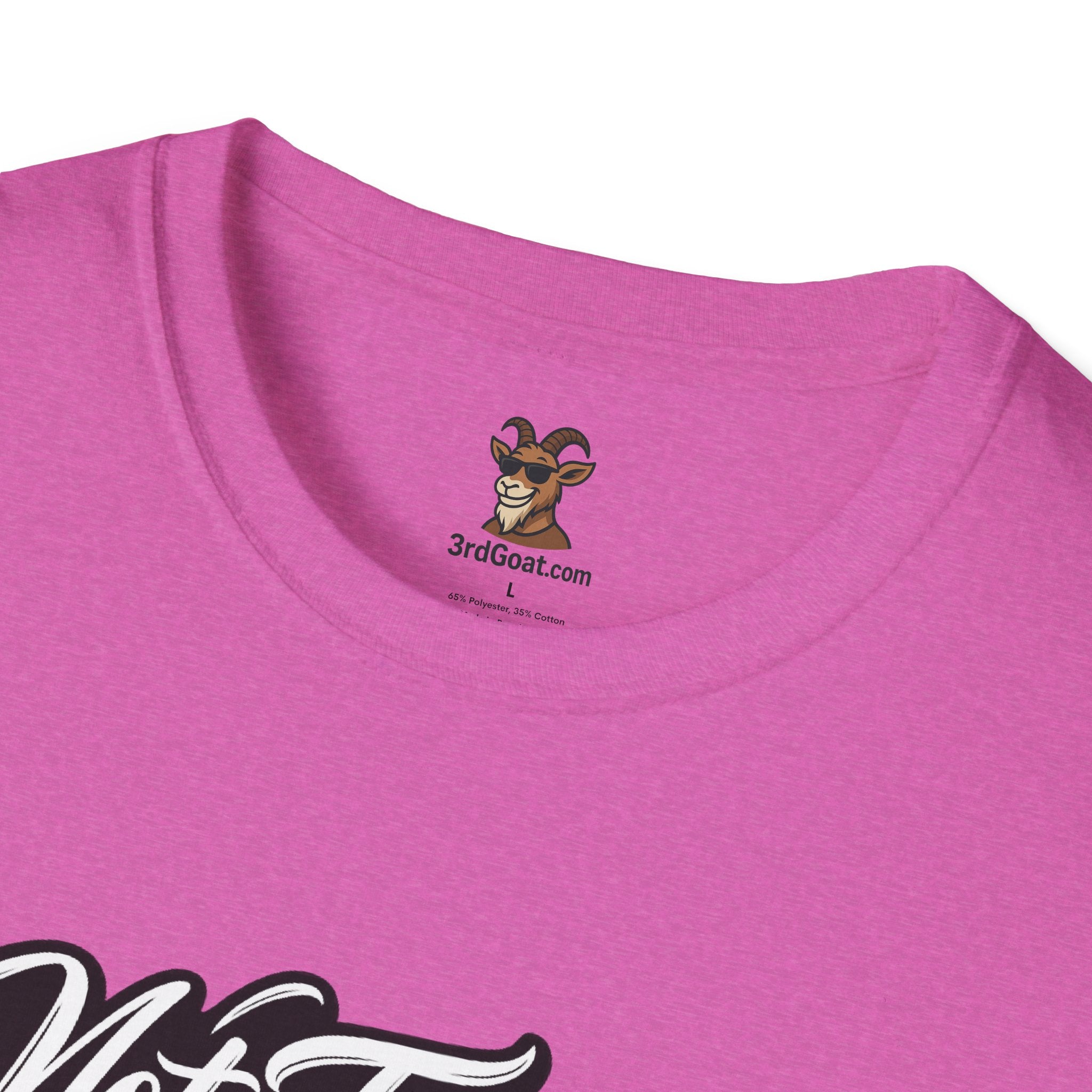 Not Friendly Graphic T-Shirt — Retro Script Statement Tee