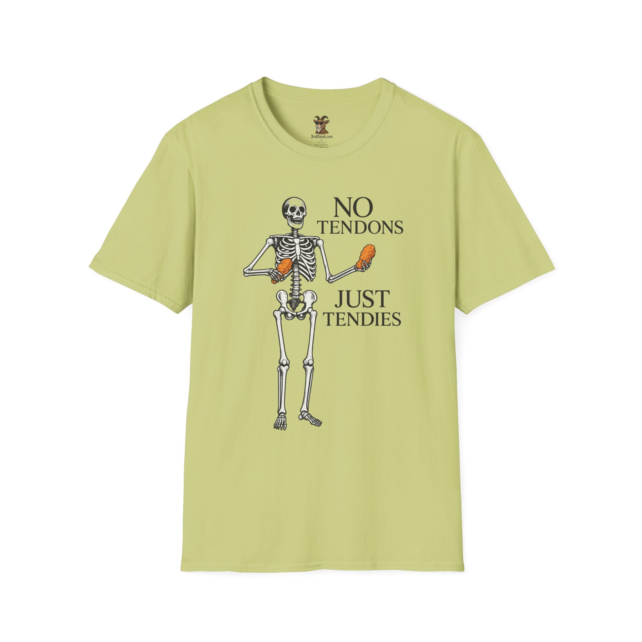 "No Tendons, Just Tendies" T-Shirt | Unisex Softstyle Tee