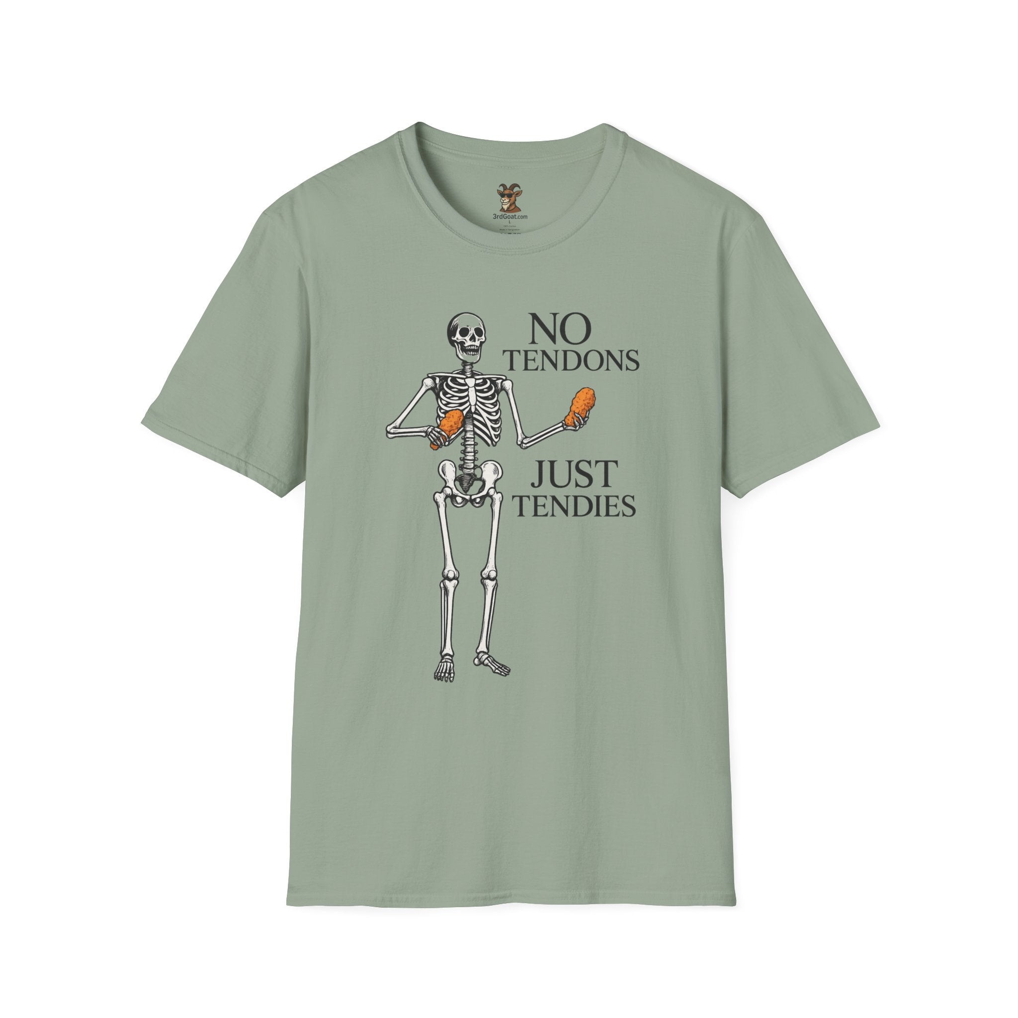 "No Tendons, Just Tendies" T-Shirt | Unisex Softstyle Tee